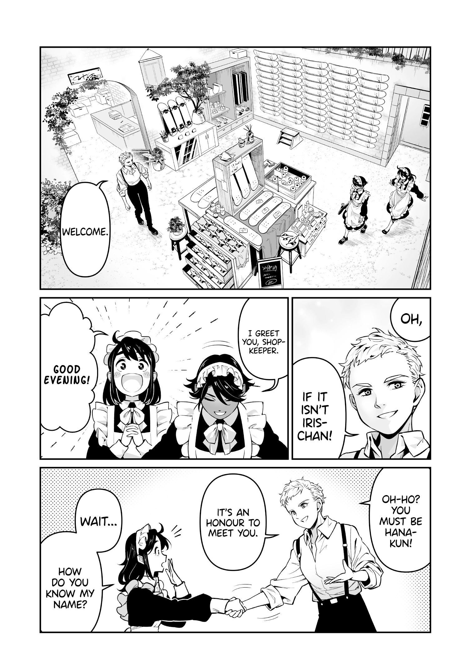 Maid to Skate Chapter 2 page 10 - 
