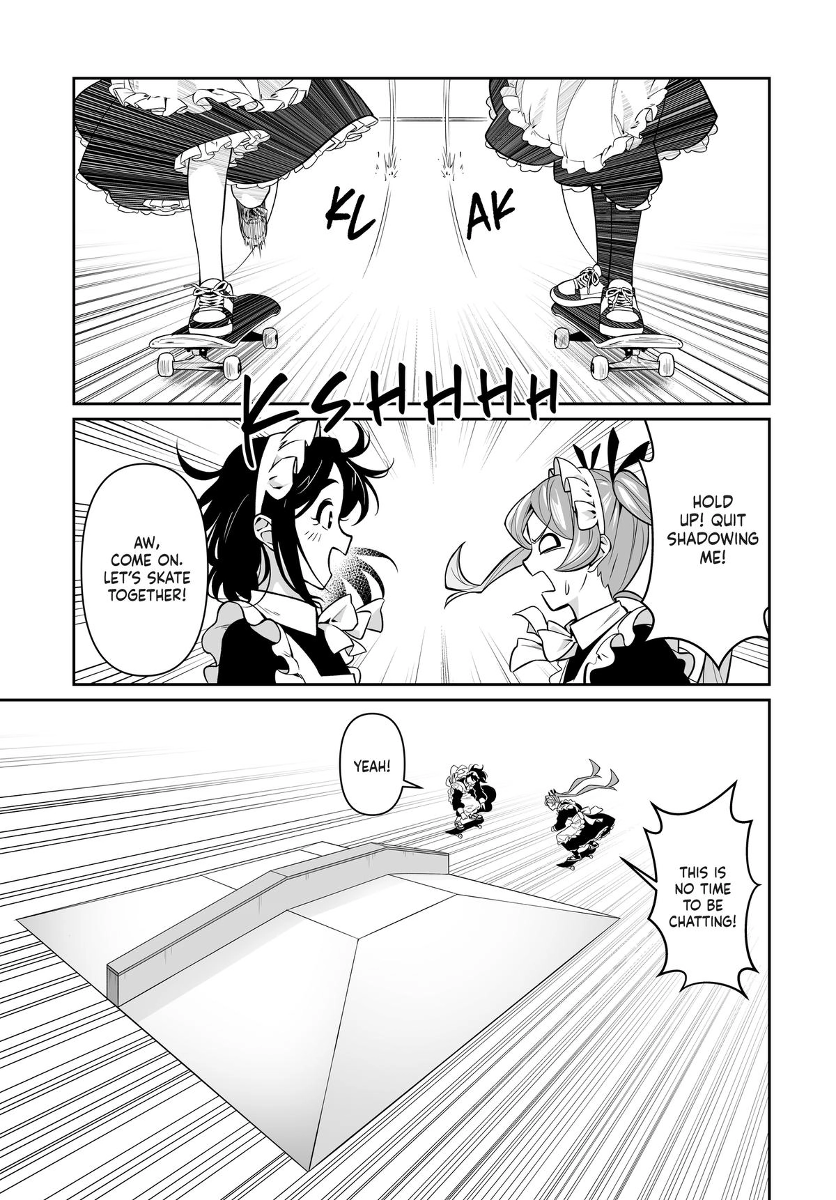 Maid to Skate Chapter 3 page 16 - 