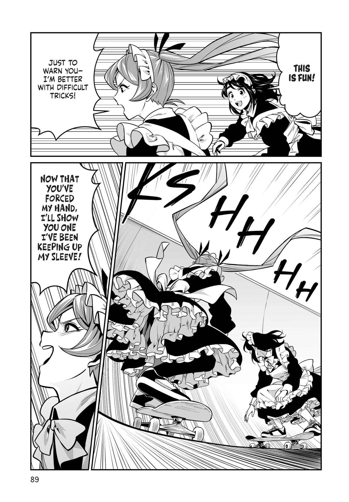 Maid to Skate Chapter 3 page 18 - 