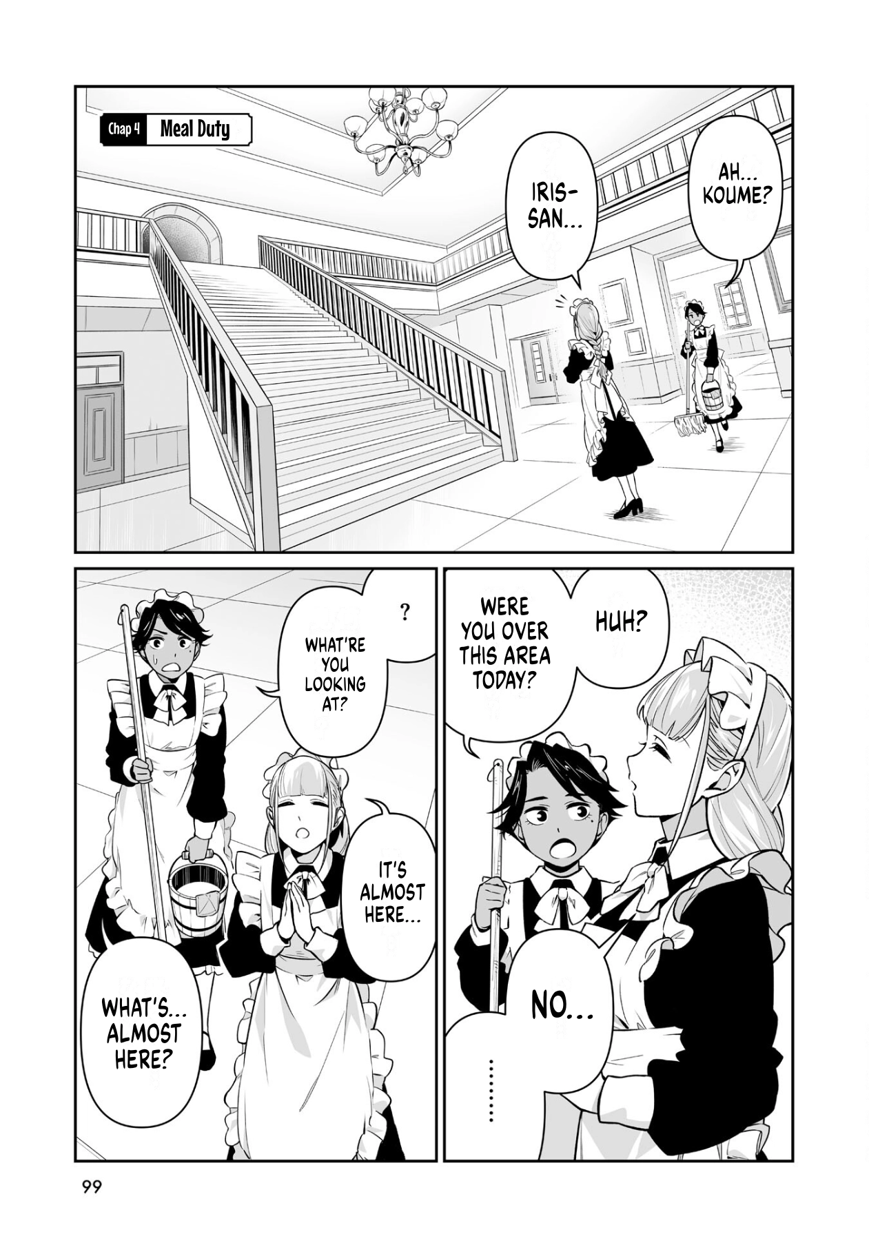 Maid to Skate Chapter 4 page 1 - 