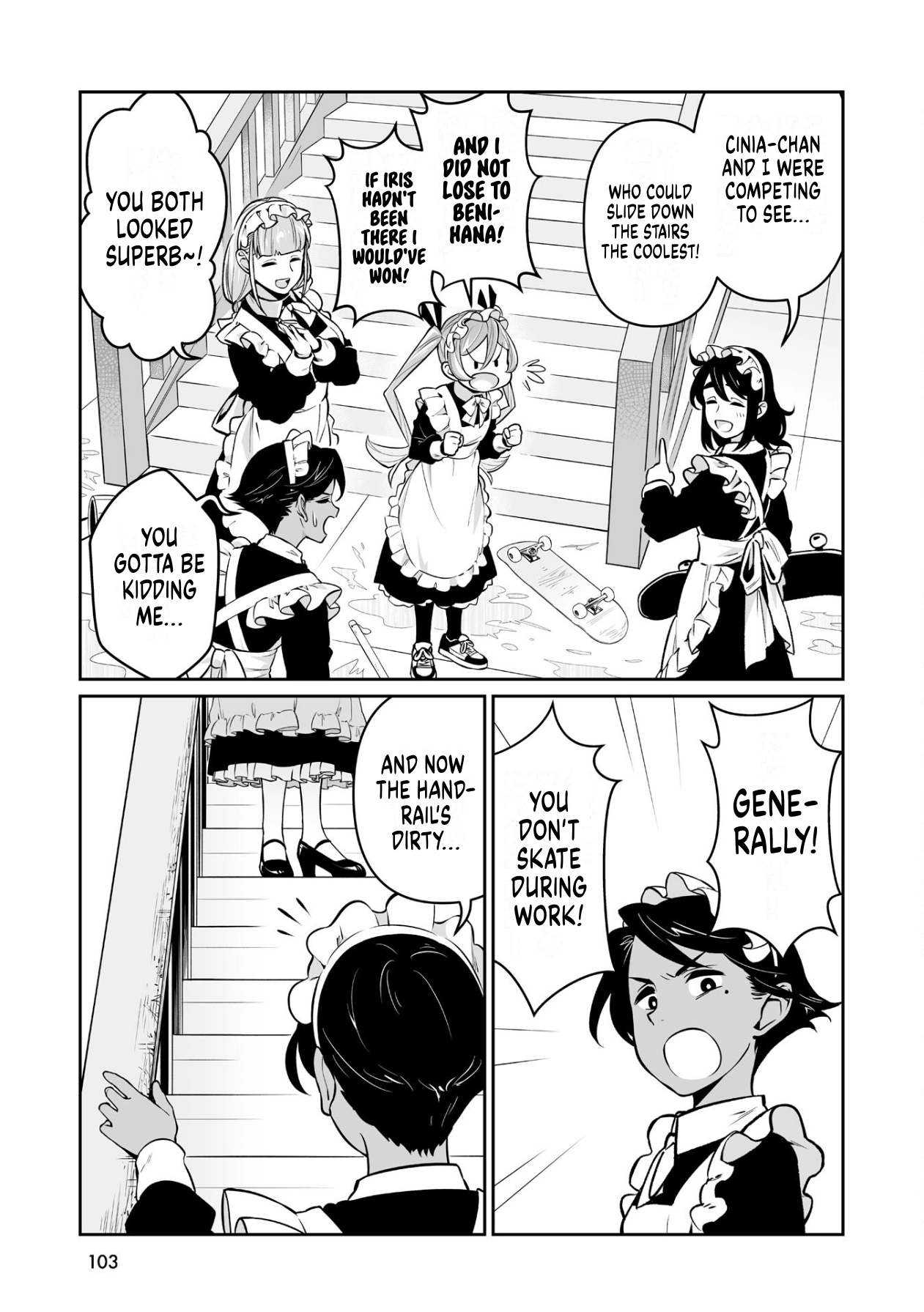 Maid to Skate Chapter 4 page 5 - 