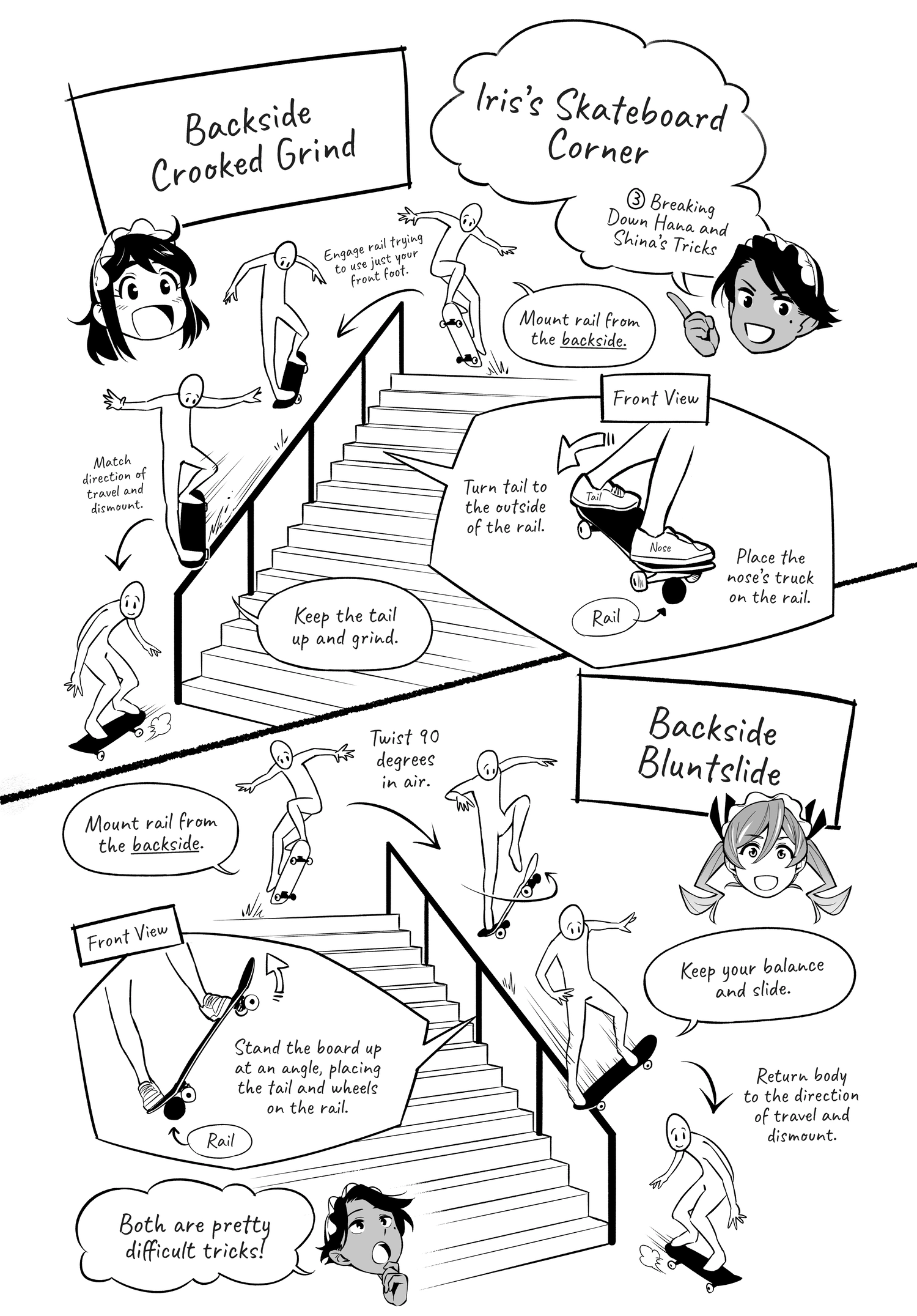 Maid to Skate Chapter 5.1 page 1 - 