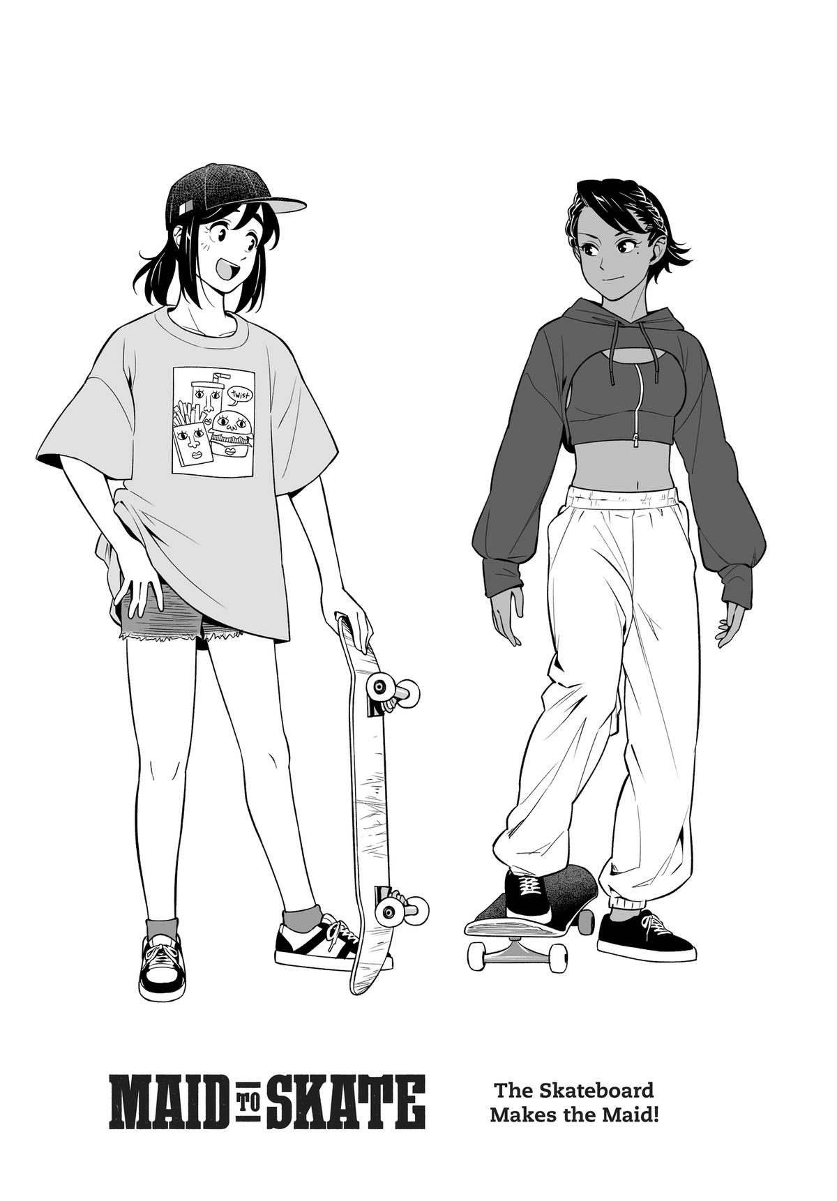 Maid to Skate Chapter 5.5 page 9 - 