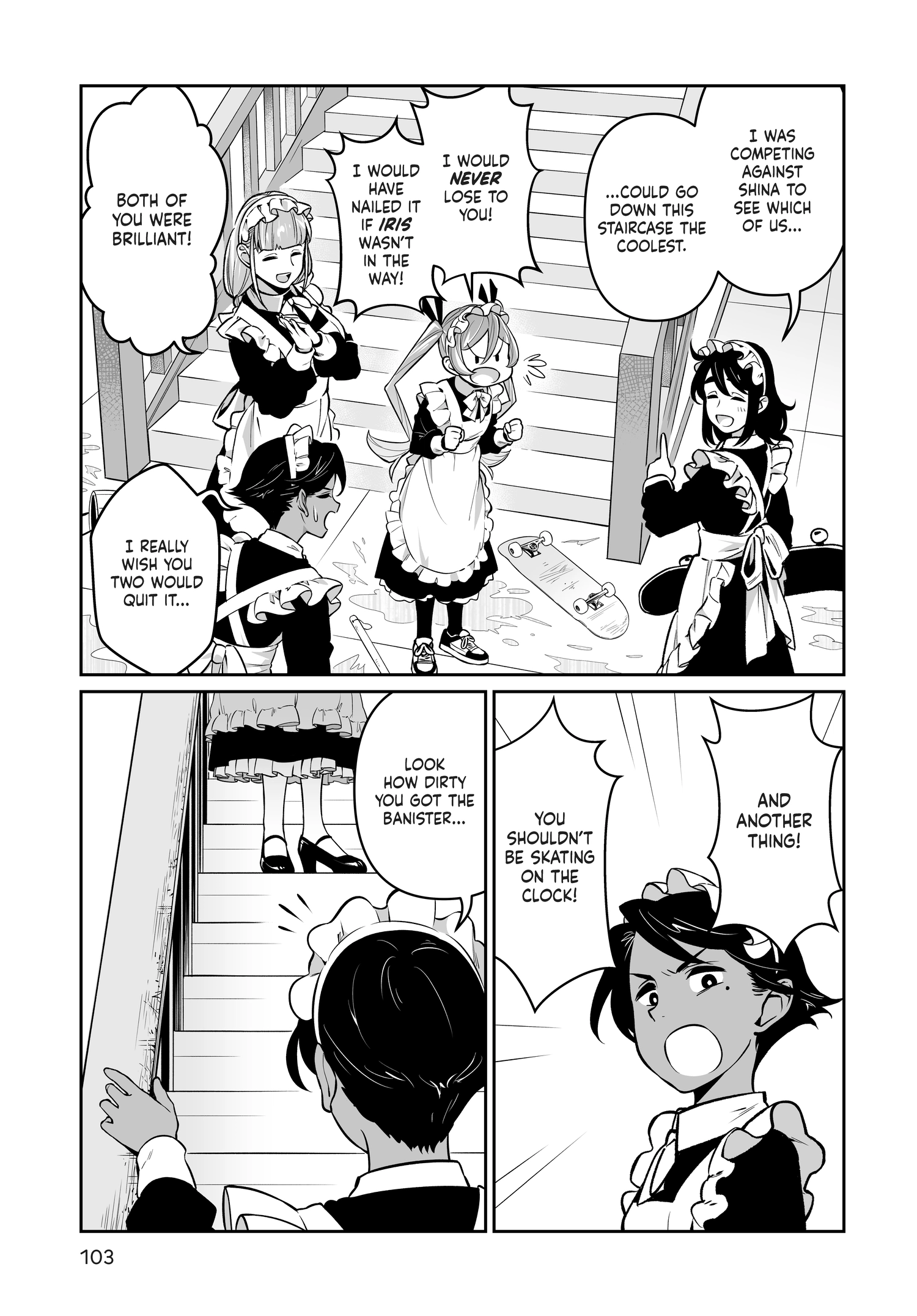 Maid to Skate Chapter 5 page 5 - 