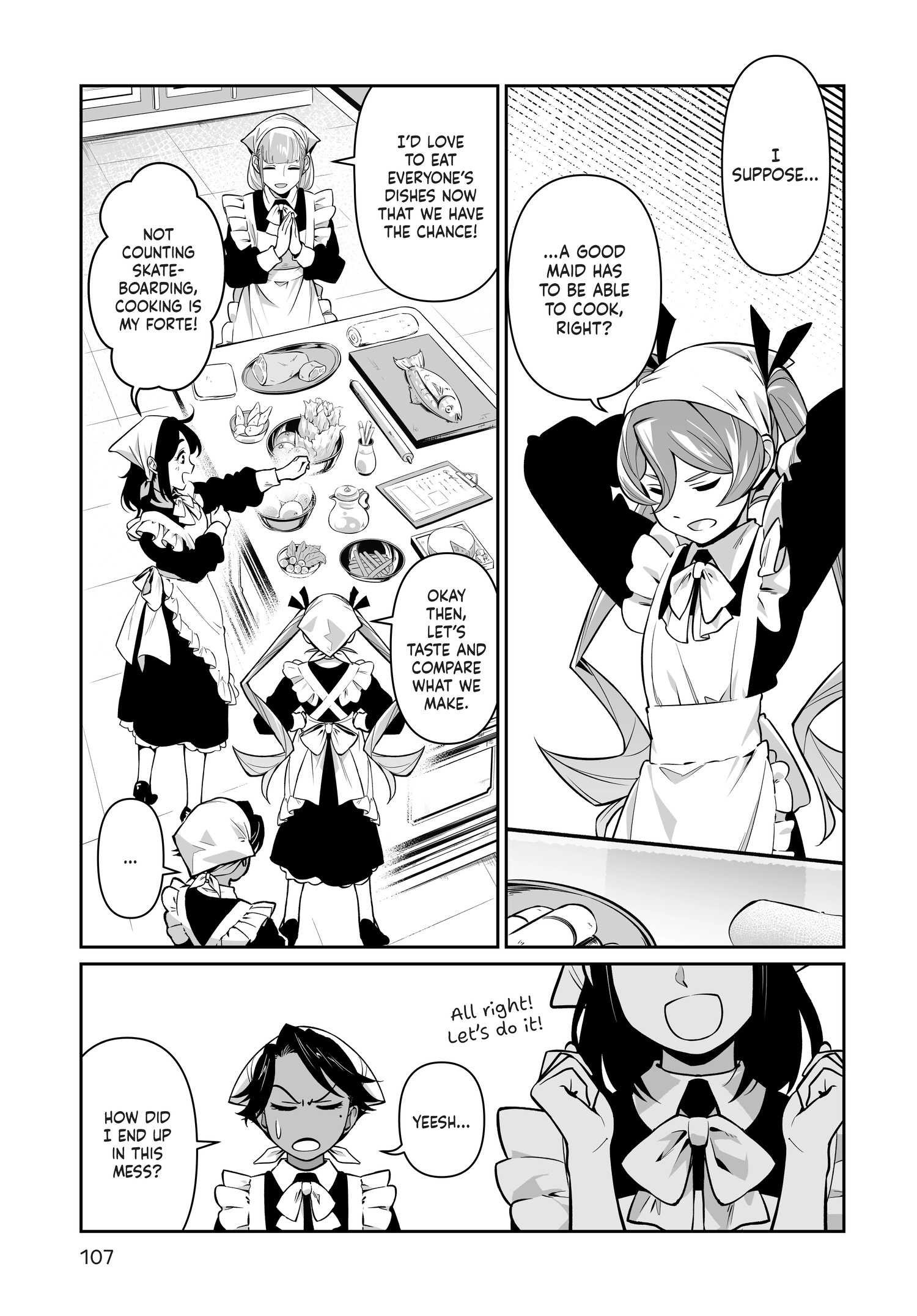 Maid to Skate Chapter 5 page 9 - 