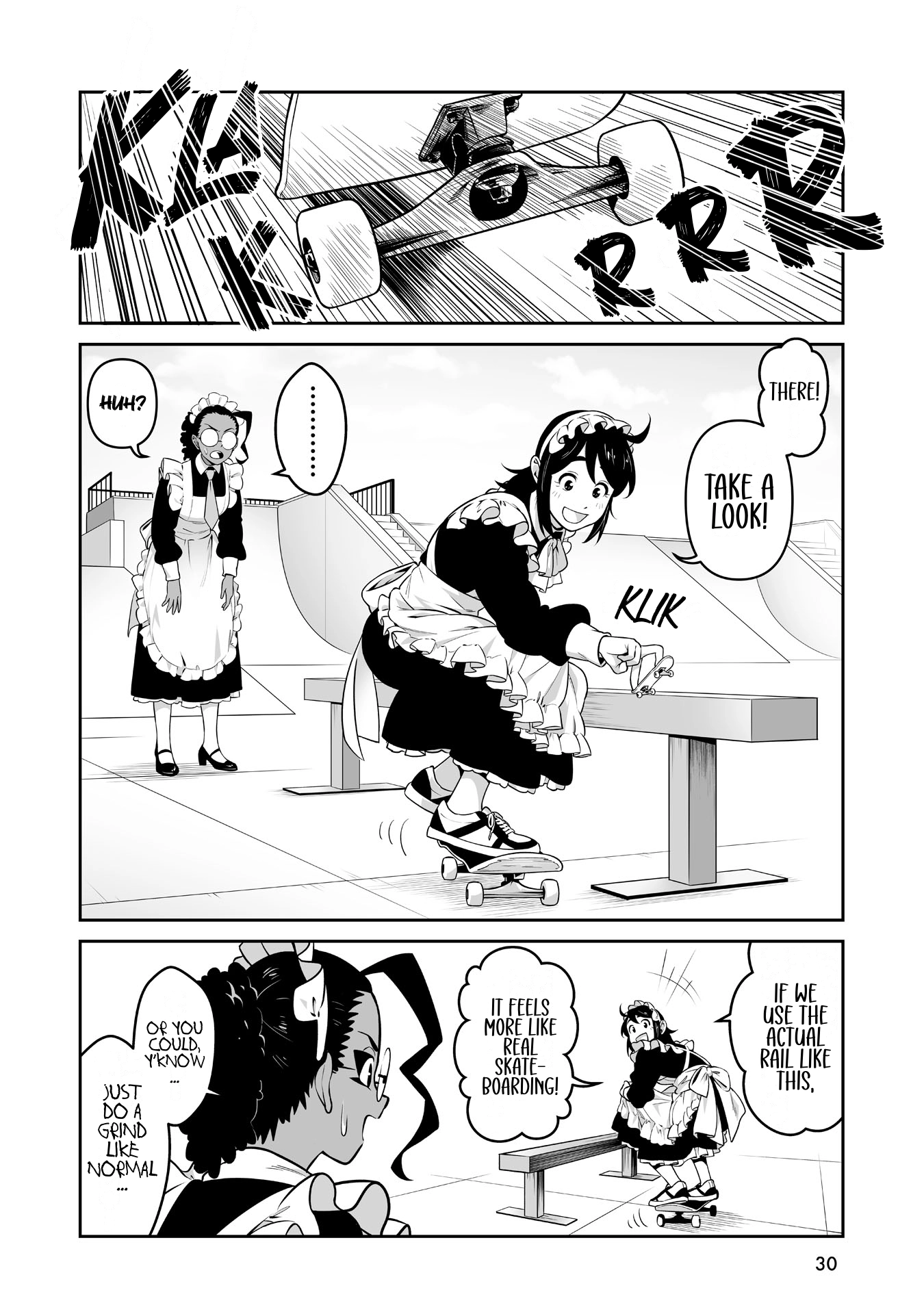 Maid to Skate Chapter 7 page 14 - 
