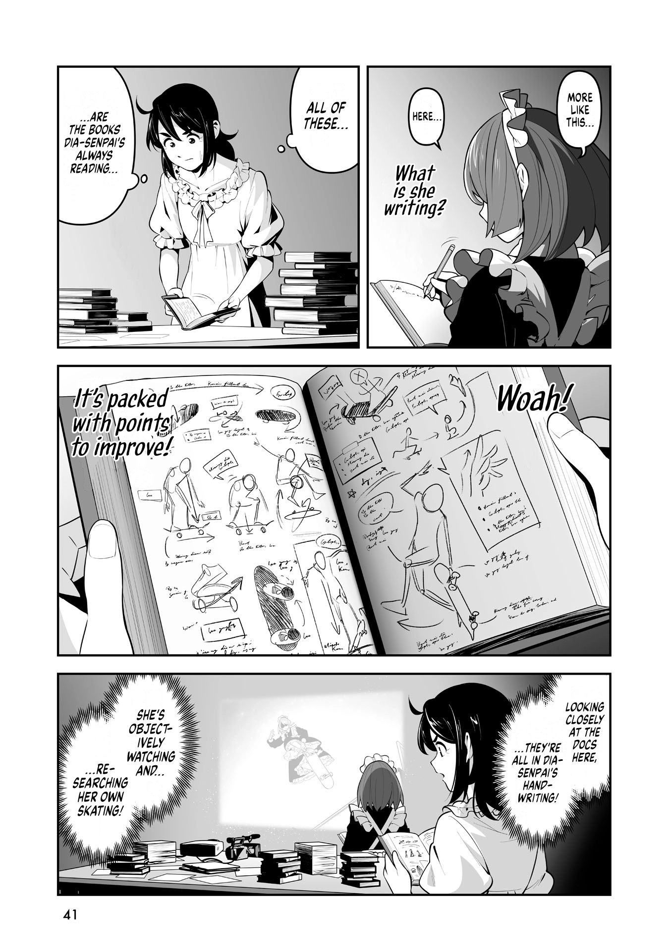Maid to Skate Chapter 8 page 11 - 
