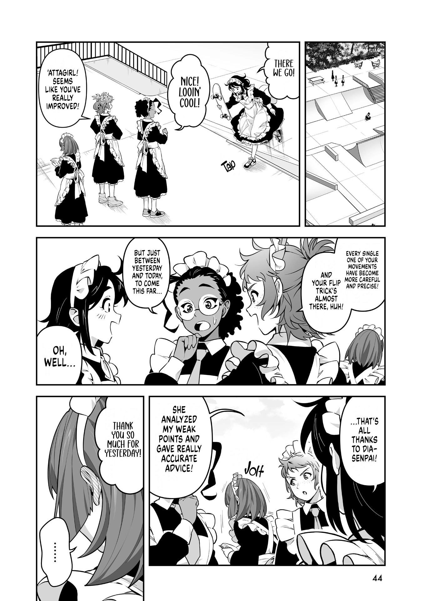 Maid to Skate Chapter 8 page 14 - 