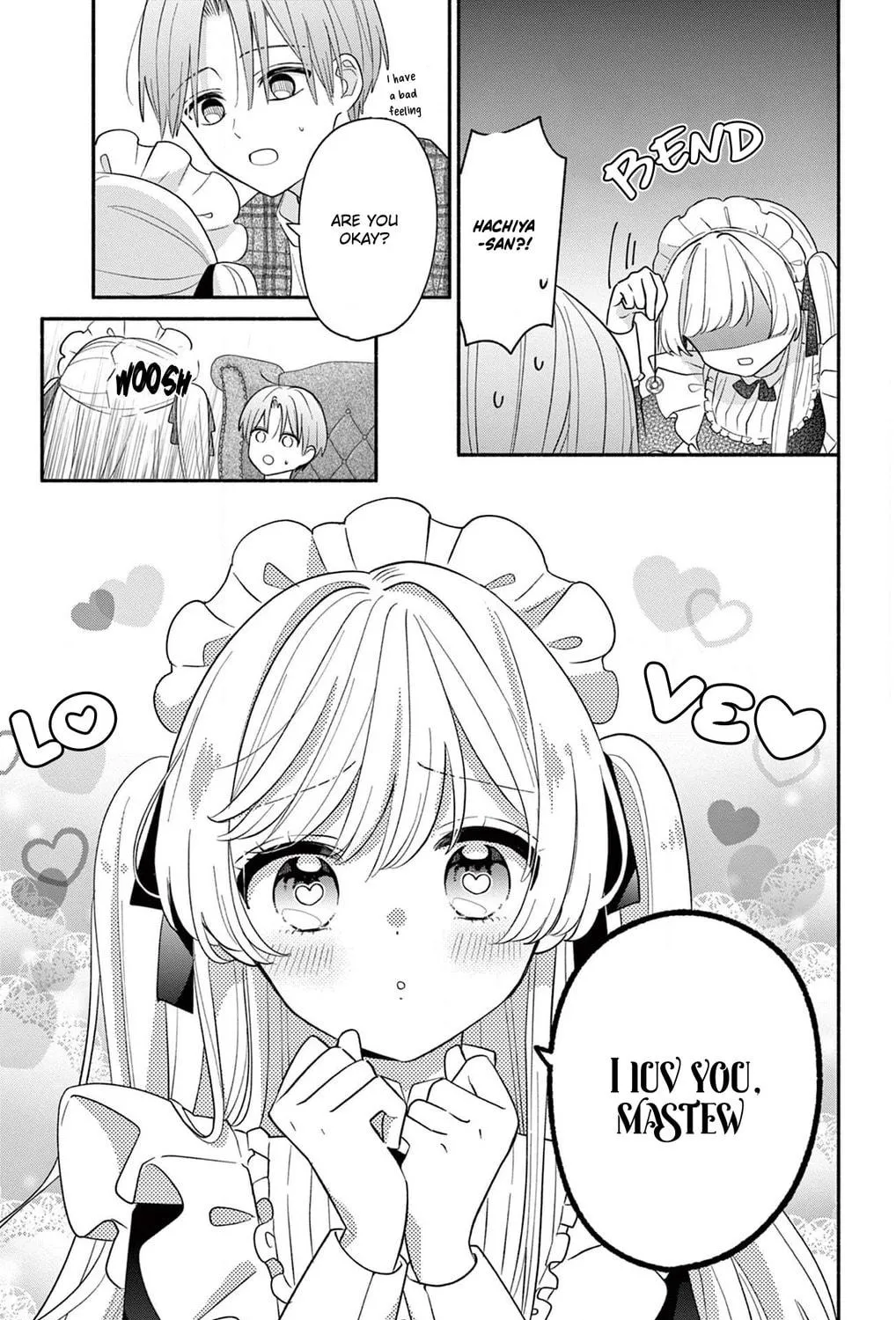 Maid wa Koisuru Hachiya-kun Chapter 17.1 page 17 - 