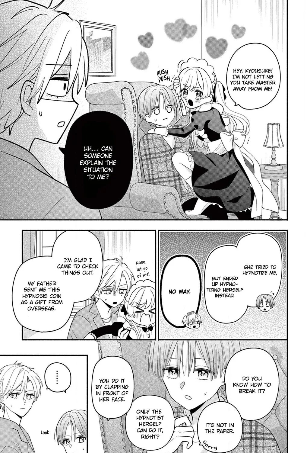 Maid wa Koisuru Hachiya-kun Chapter 17.1 page 21 - 