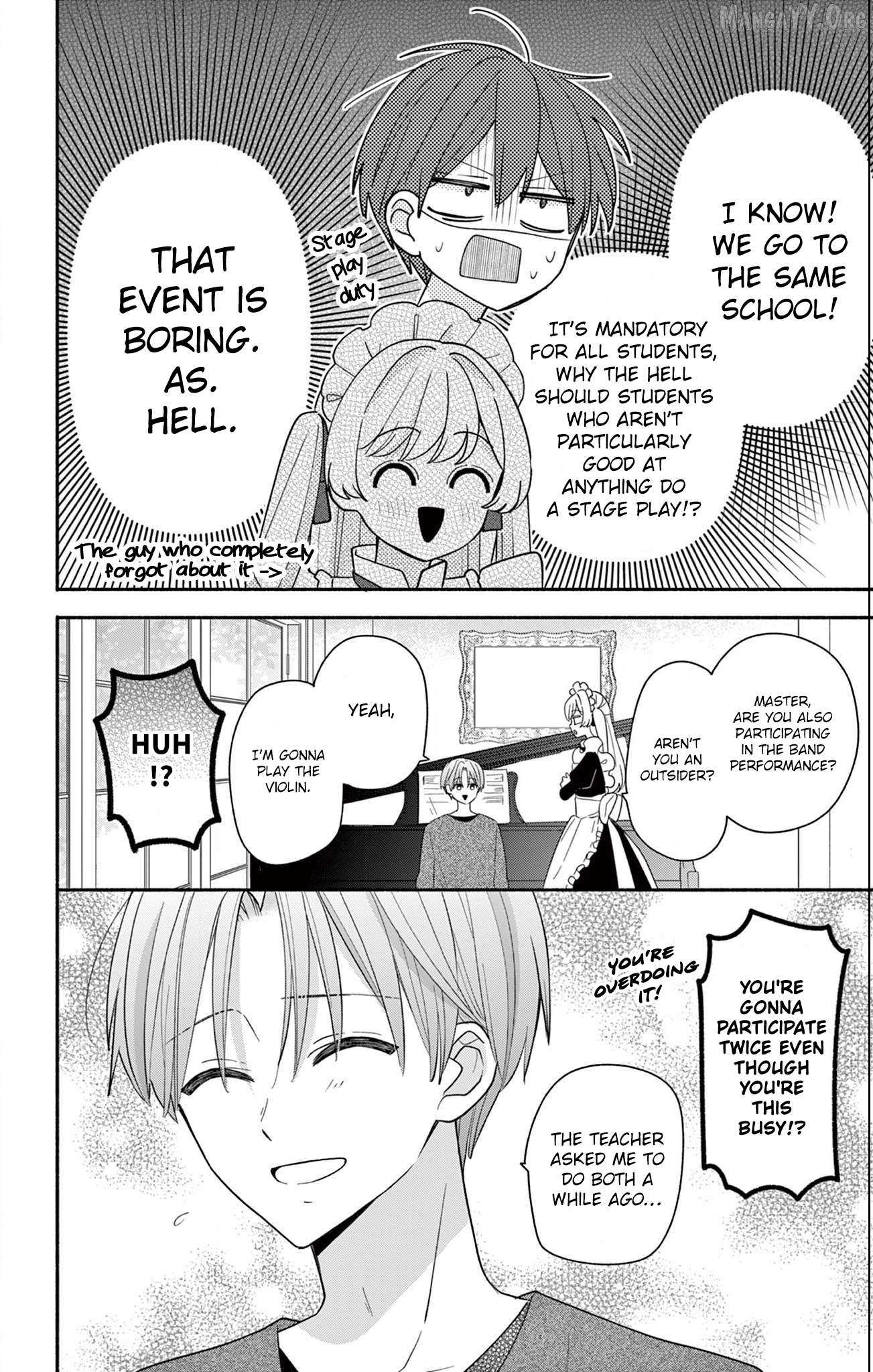 Maid wa Koisuru Hachiya-kun Chapter 20 page 4 - 