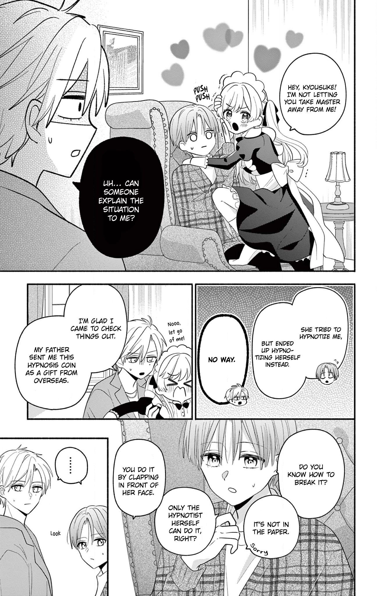 Maid wa Koisuru Hachiya-kun Chapter 3.1 page 11 - 
