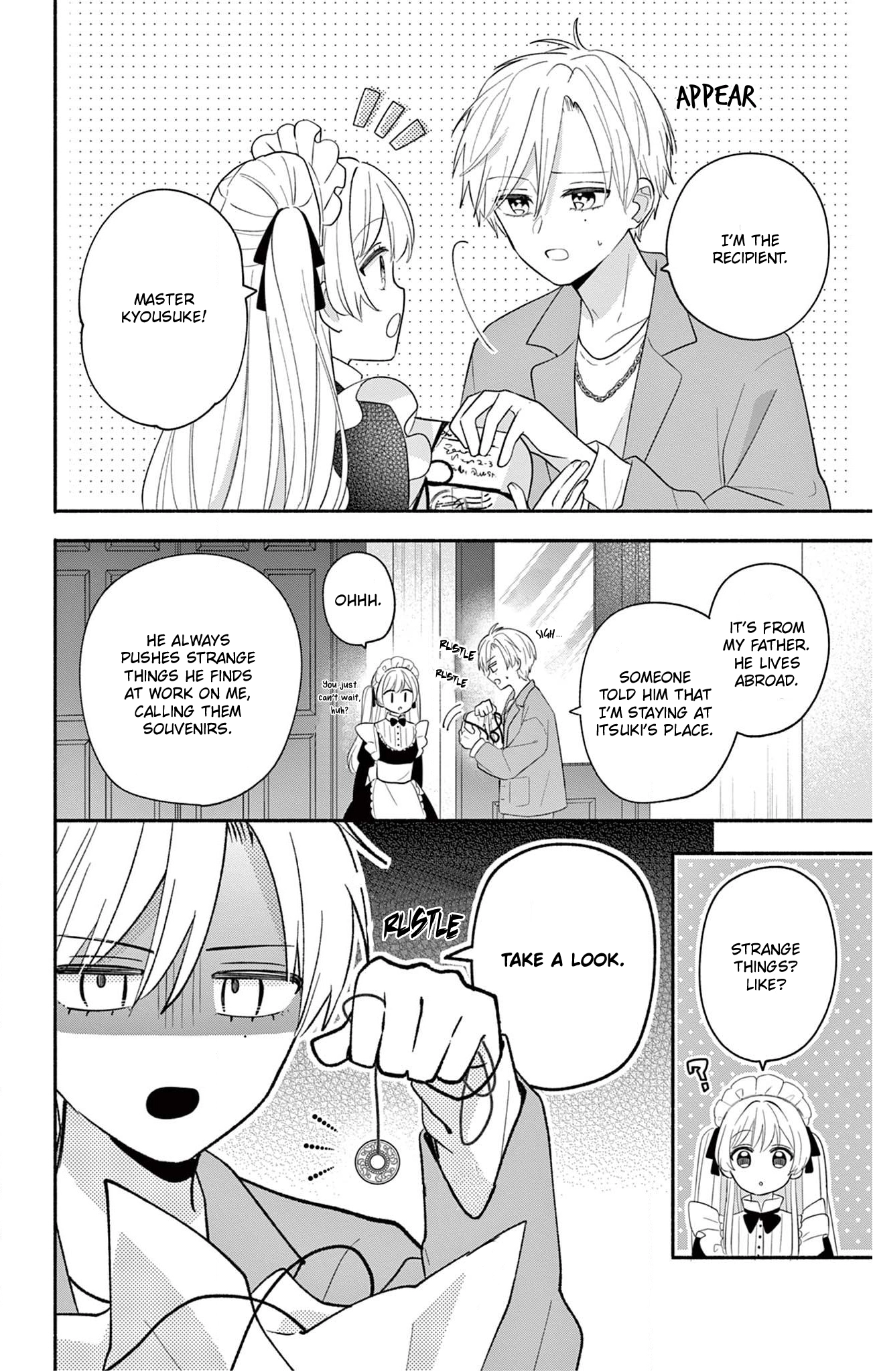 Maid wa Koisuru Hachiya-kun Chapter 3.1 page 4 - 