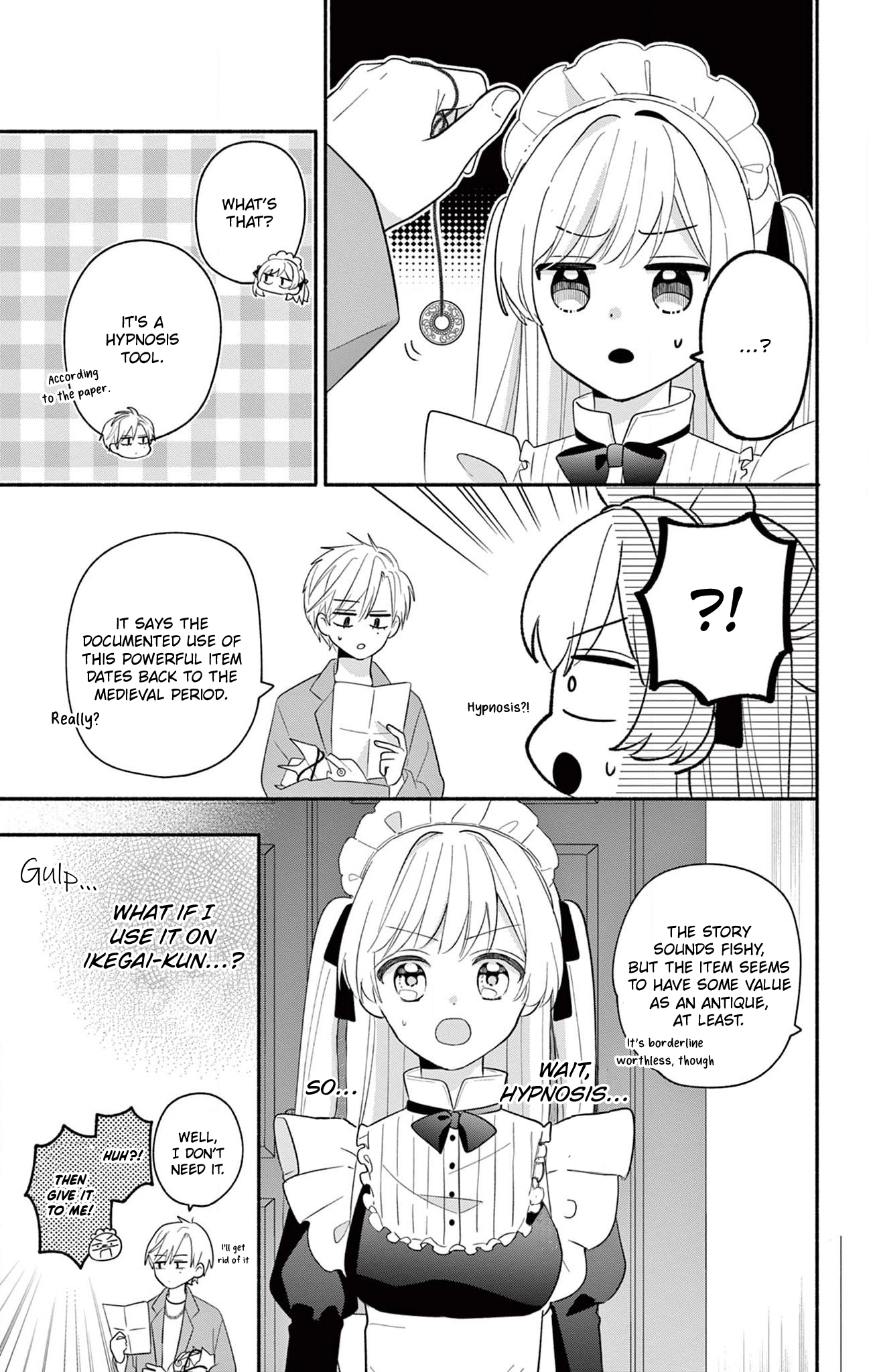 Maid wa Koisuru Hachiya-kun Chapter 3.1 page 5 - 