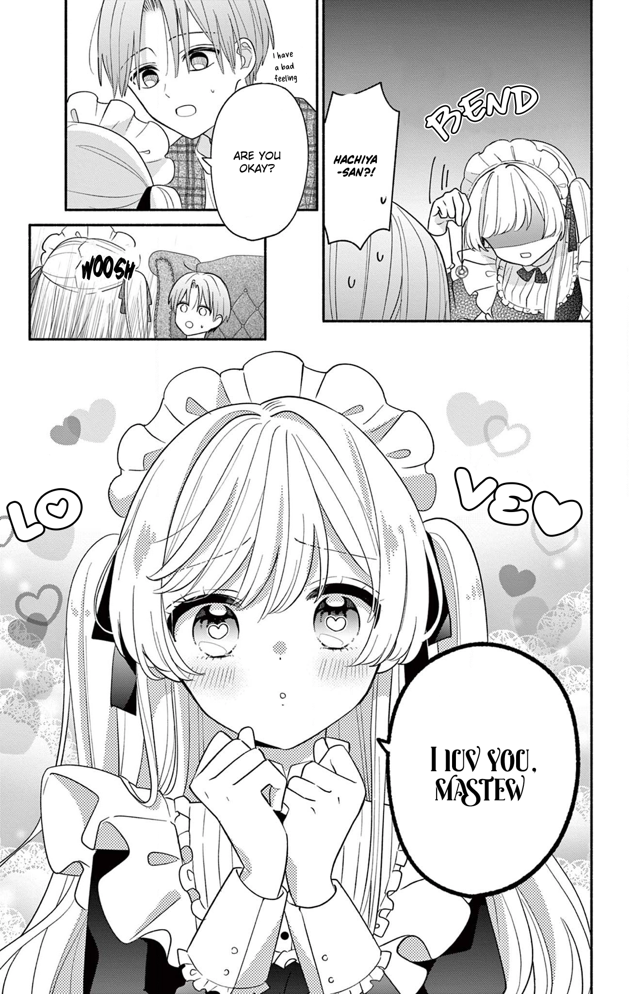 Maid wa Koisuru Hachiya-kun Chapter 3.1 page 9 - 