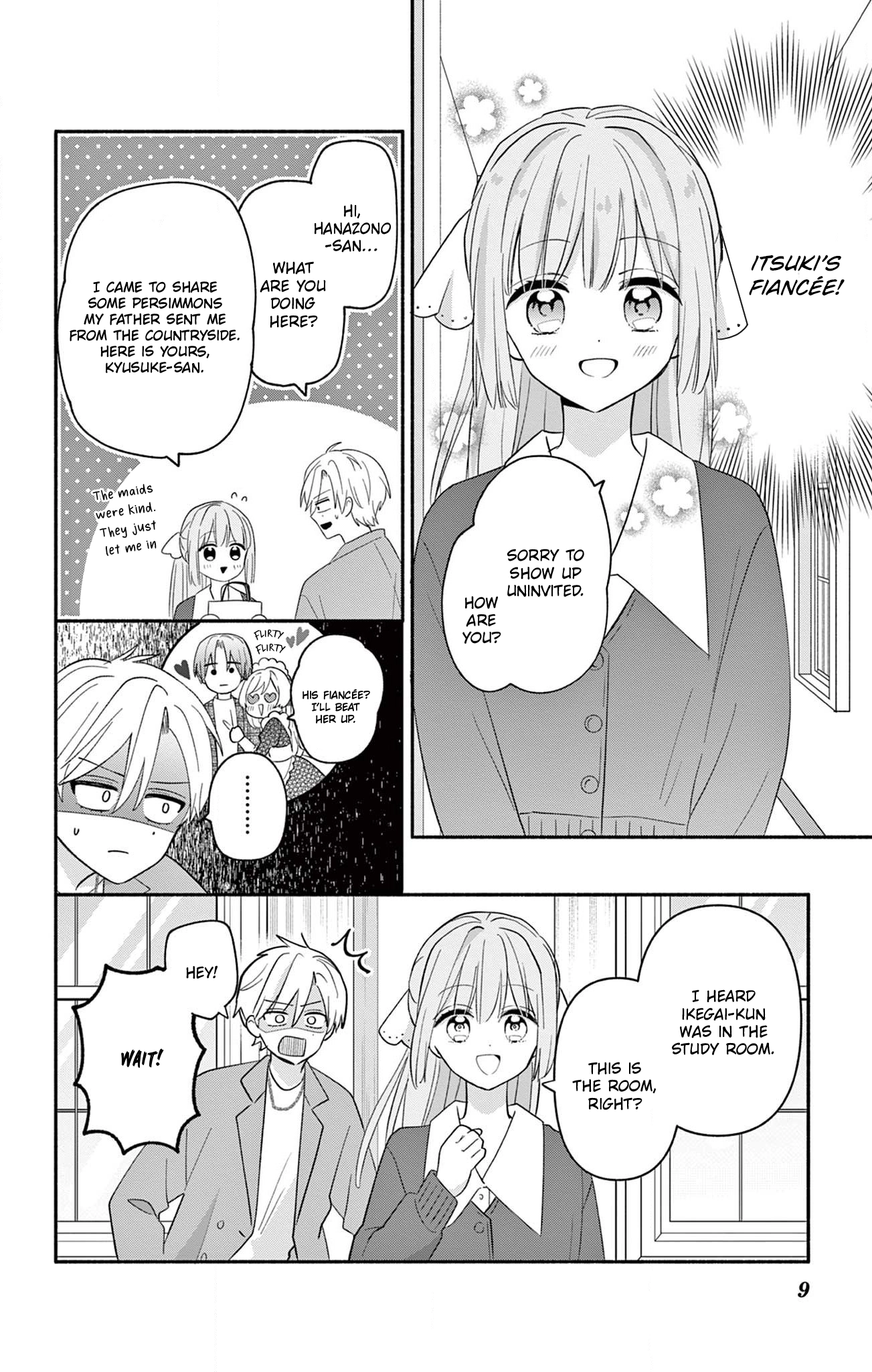 Maid wa Koisuru Hachiya-kun Chapter 3.2 page 9 - 