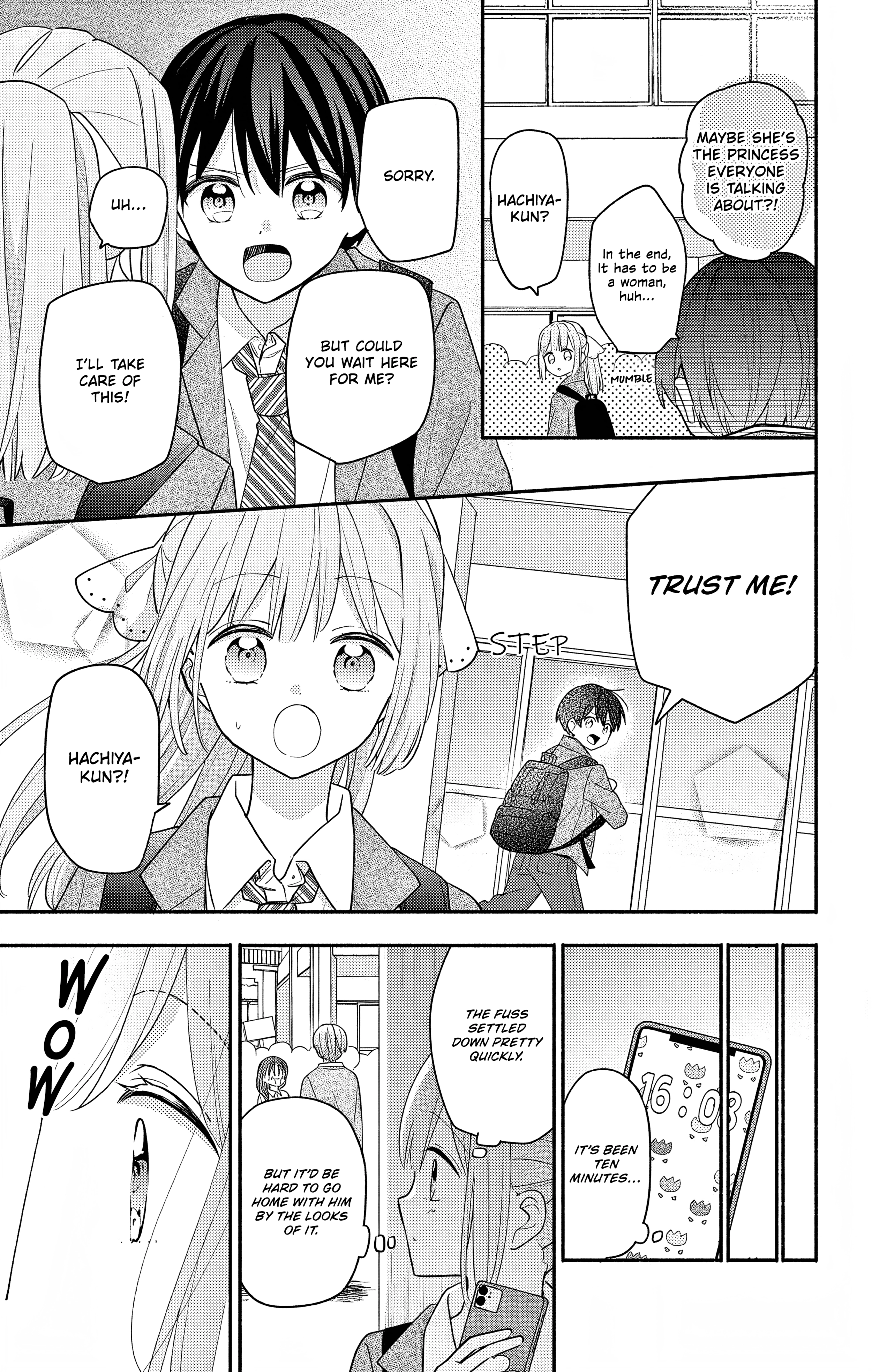 Maid wa Koisuru Hachiya-kun Chapter 3.4 page 16 - 
