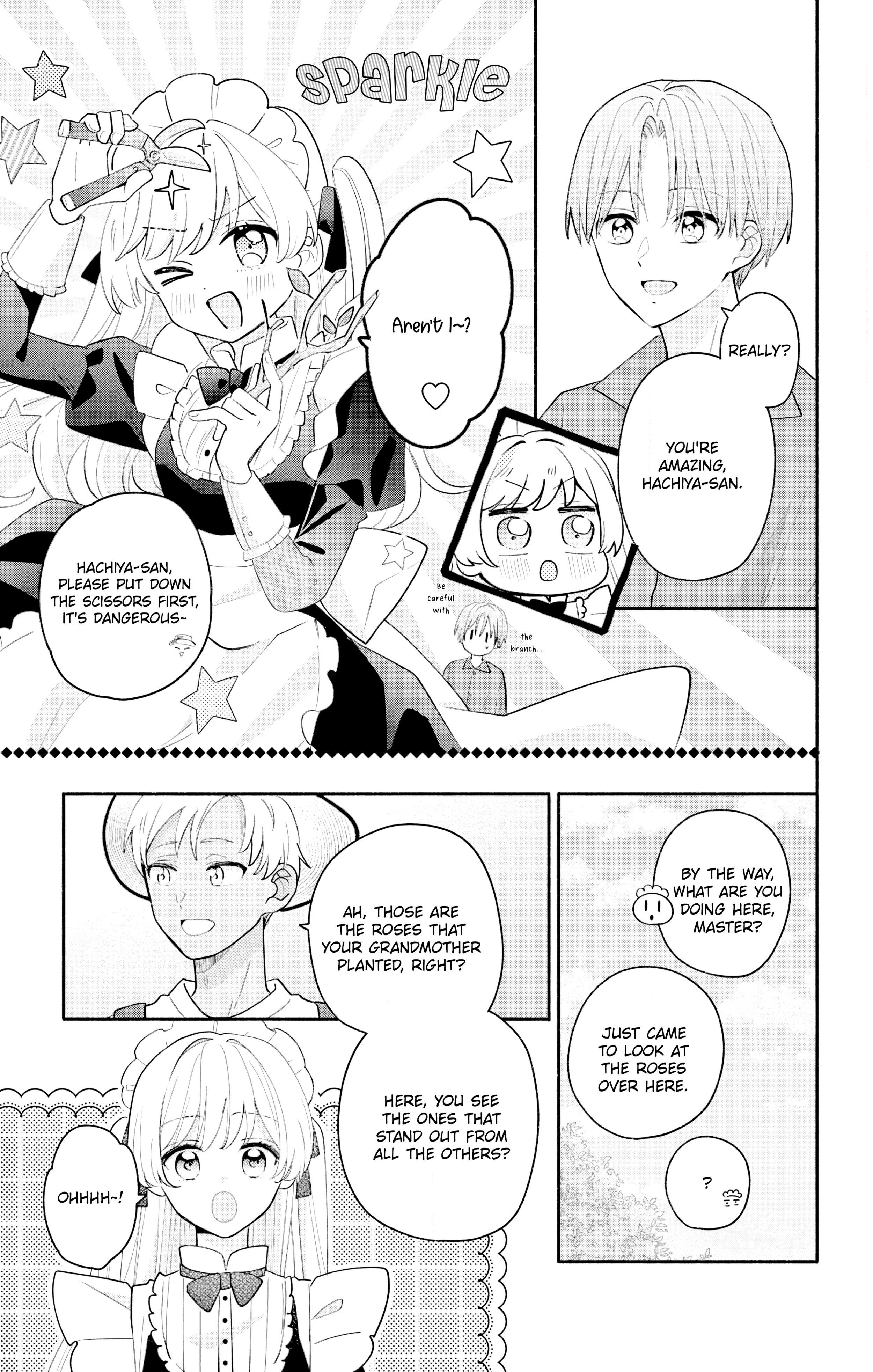 Maid wa Koisuru Hachiya-kun Chapter 3.5 page 9 - 
