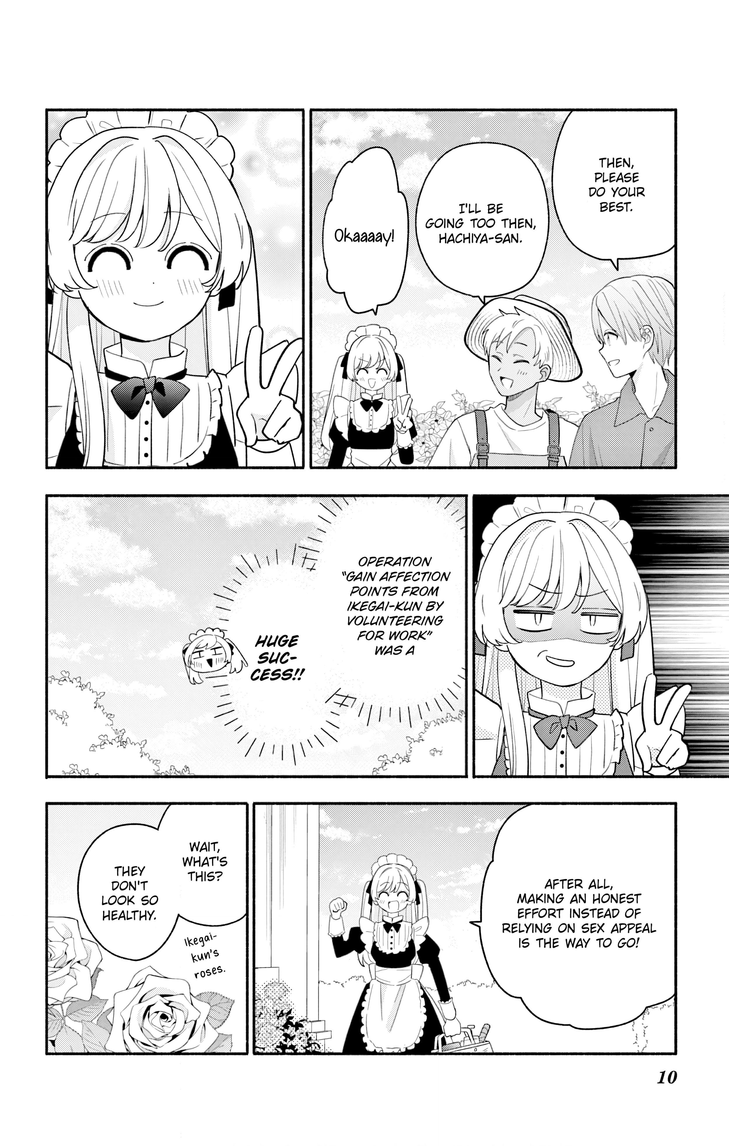 Maid wa Koisuru Hachiya-kun Chapter 3.5 page 10 - 