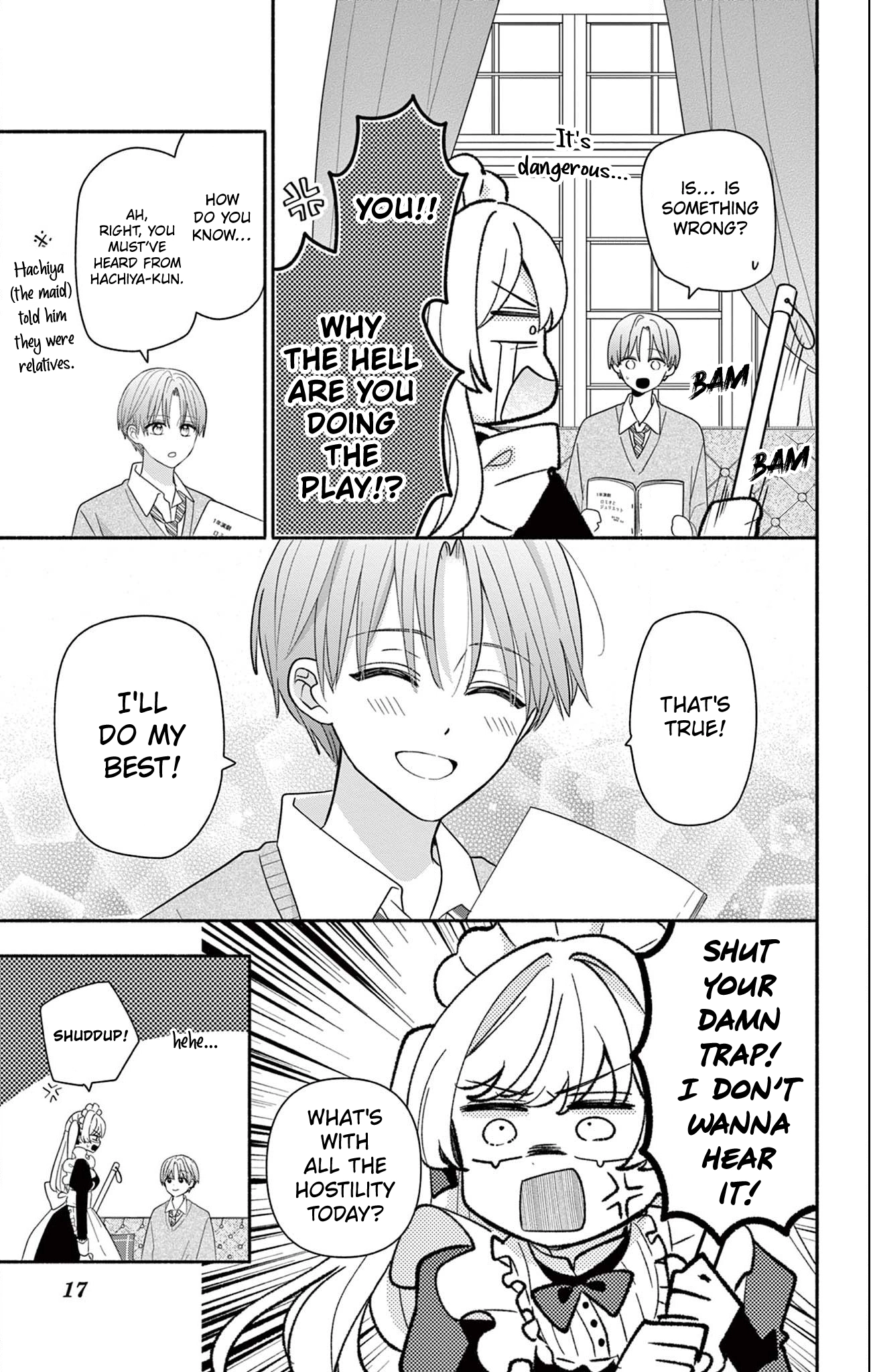 Maid wa Koisuru Hachiya-kun Chapter 3.6 page 17 - 