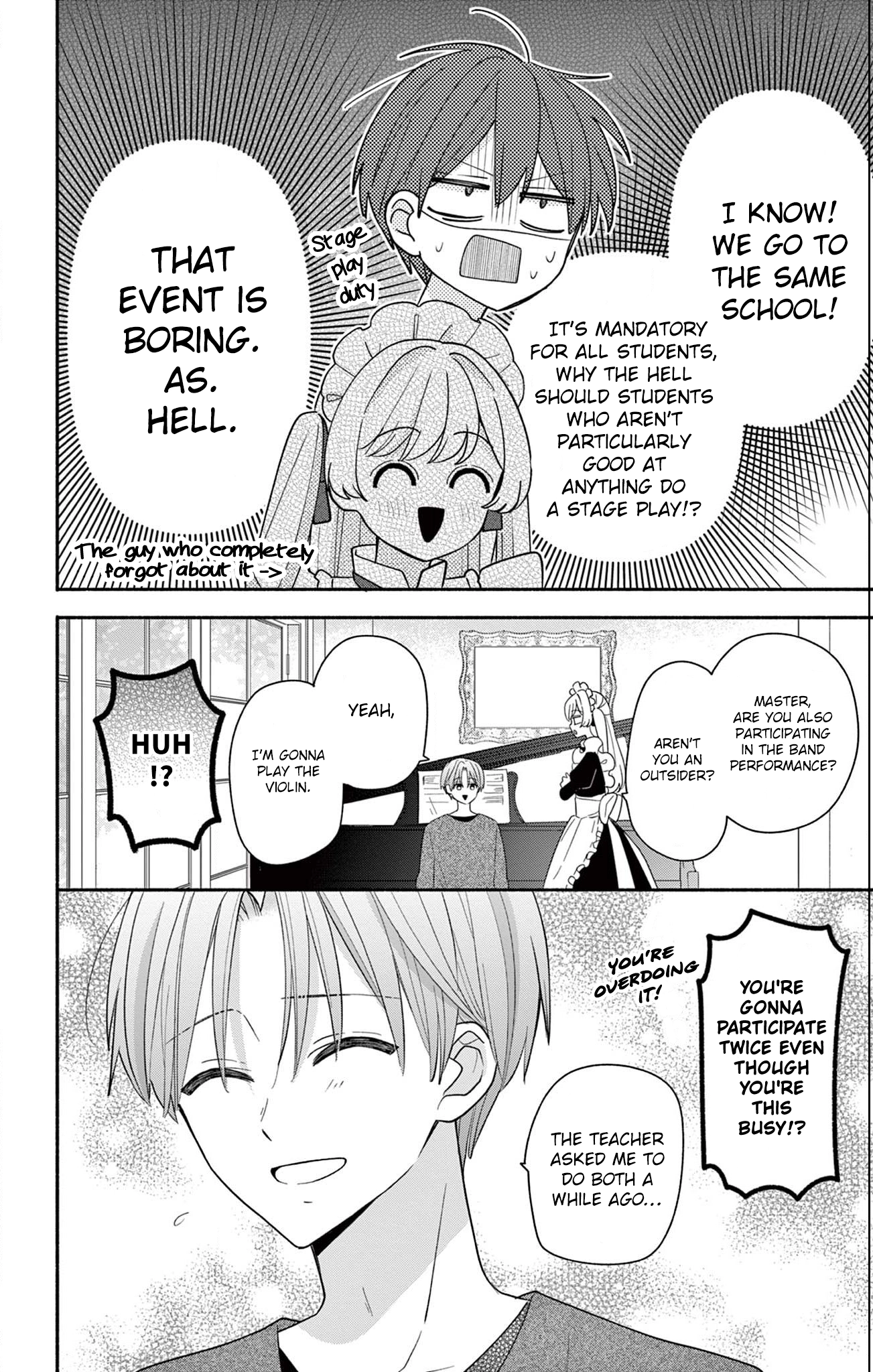 Maid wa Koisuru Hachiya-kun Chapter 3.6 page 4 - 