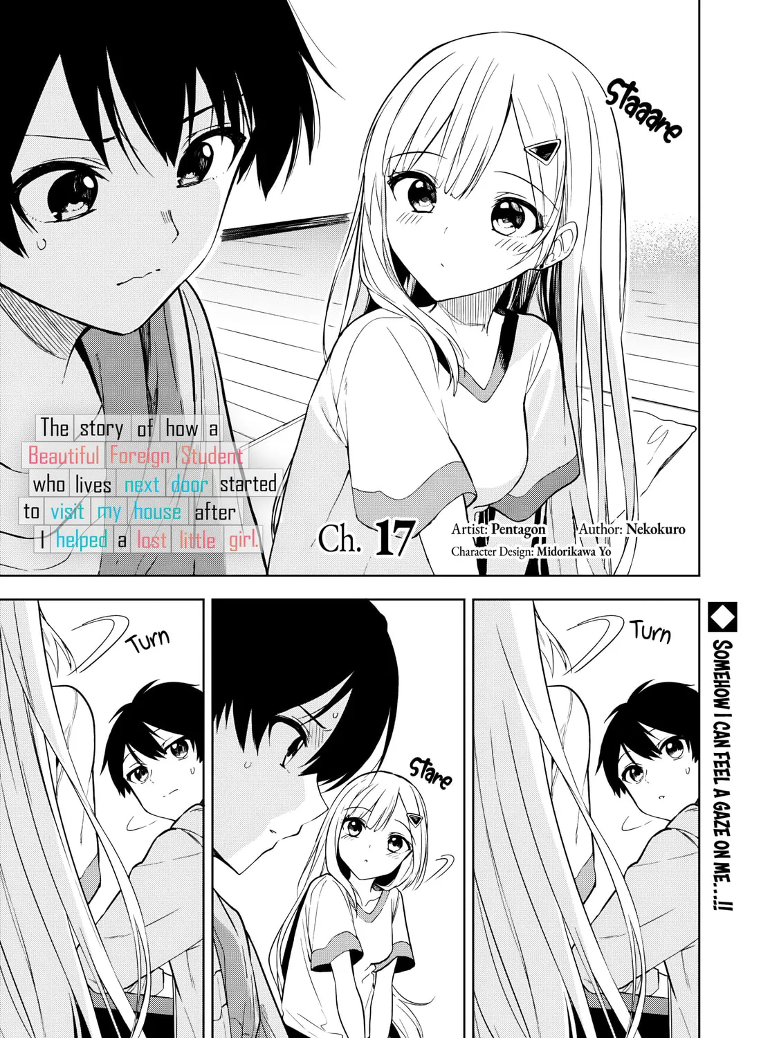 Maigo ni Natte Ita Youjou wo Tasuketara, Otonari ni Sumu Bishoujou Ryuugakusei ga Ie ni Asobi ni Kuru You ni Natta Ken ni Tsuite Chapter 17 page 1 - 