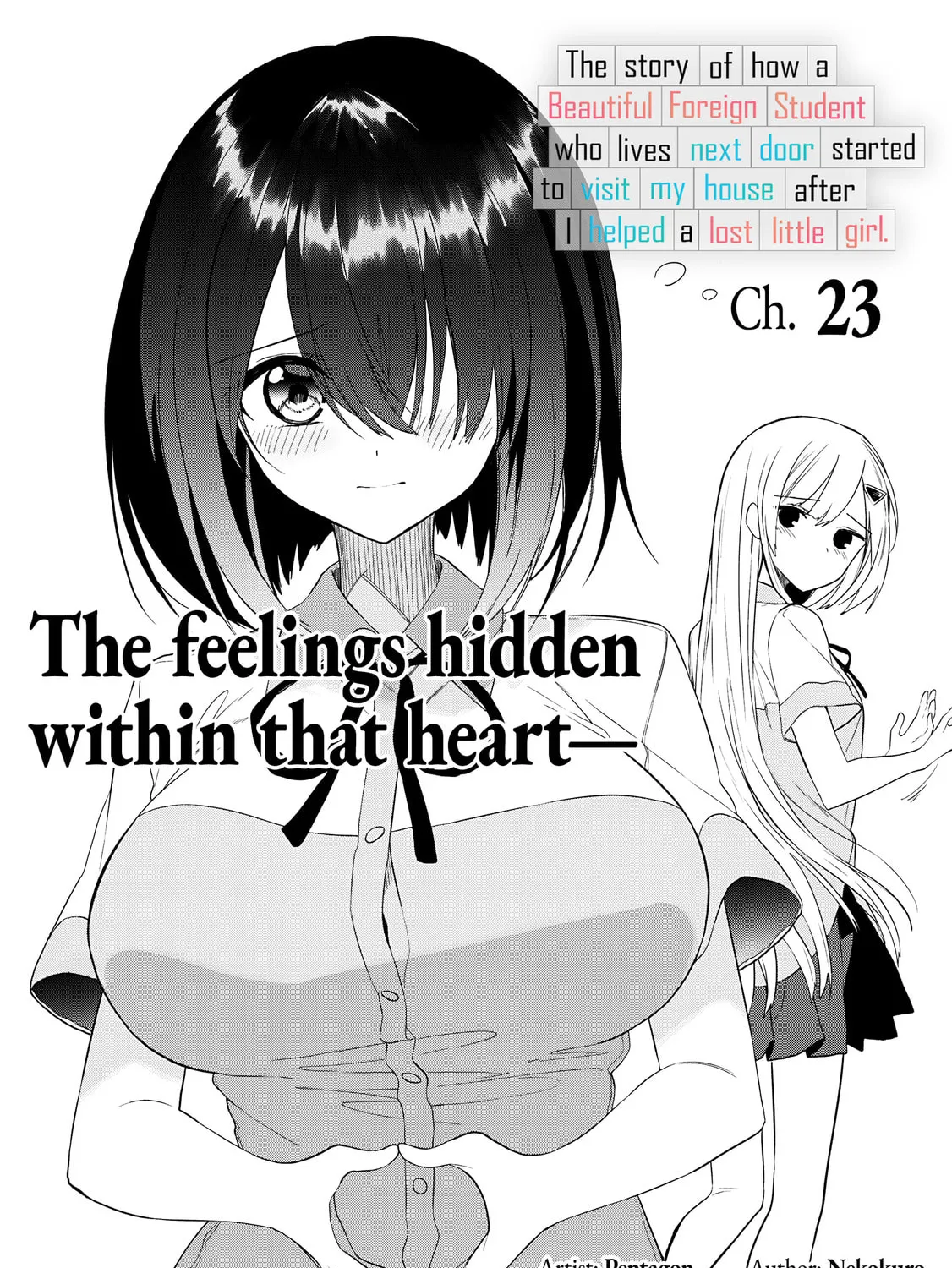 Maigo ni Natte Ita Youjou wo Tasuketara, Otonari ni Sumu Bishoujou Ryuugakusei ga Ie ni Asobi ni Kuru You ni Natta Ken ni Tsuite Chapter 23 page 1 - 