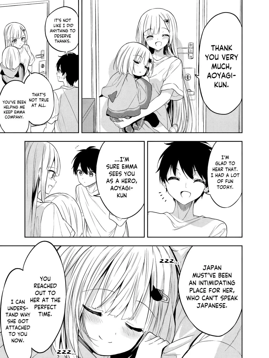 Maigo ni Natte Ita Youjou wo Tasuketara, Otonari ni Sumu Bishoujou Ryuugakusei ga Ie ni Asobi ni Kuru You ni Natta Ken ni Tsuite Chapter 3 page 34 - 