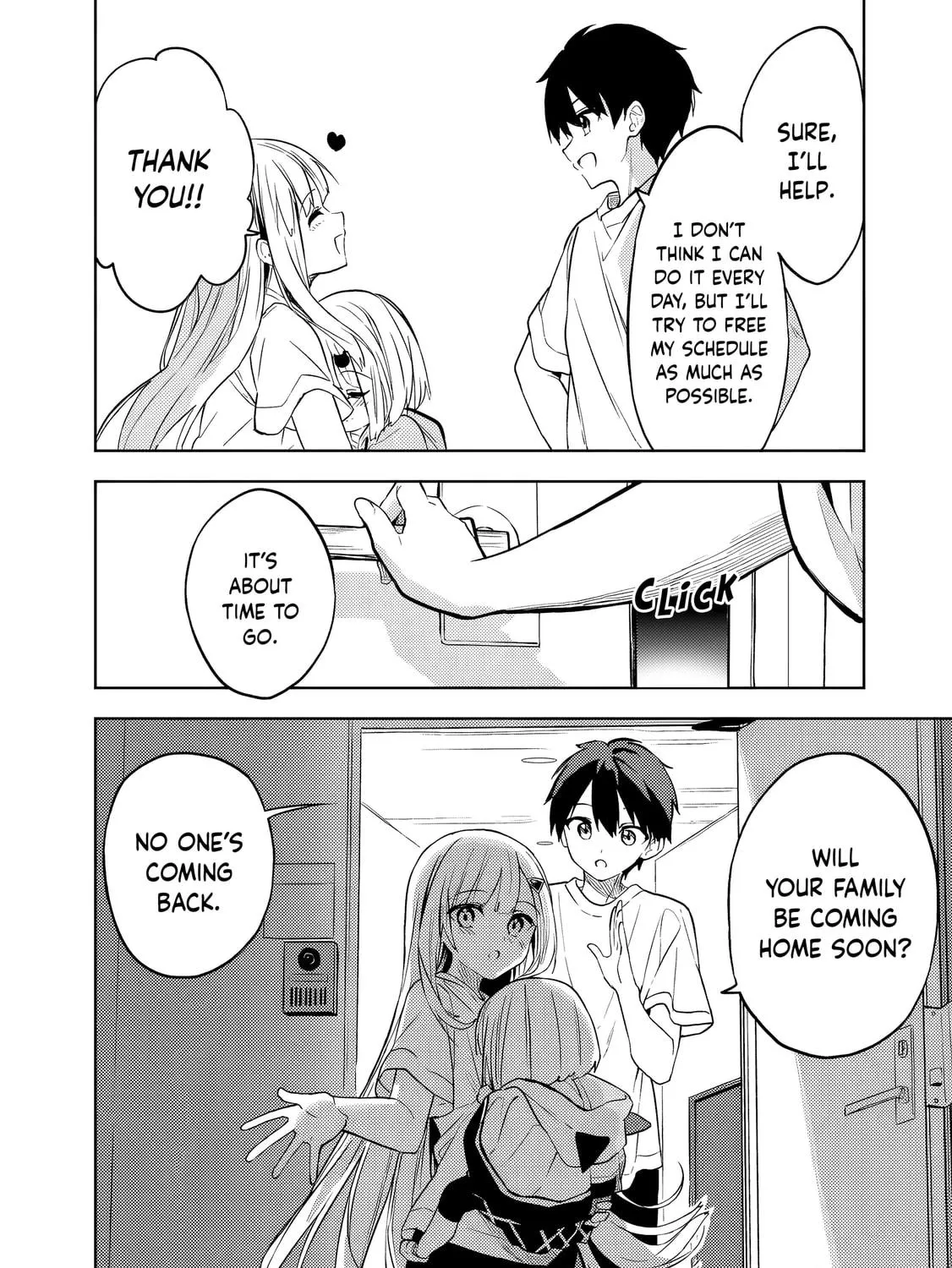 Maigo ni Natte Ita Youjou wo Tasuketara, Otonari ni Sumu Bishoujou Ryuugakusei ga Ie ni Asobi ni Kuru You ni Natta Ken ni Tsuite Chapter 3 page 40 - 