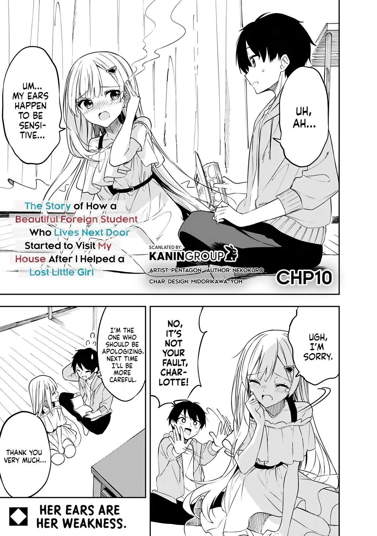 Maigo ni Natteita Youjo wo Tasuketara, Otonari ni Sumu Bishoujo Ryuugakusei ga Ie ni Asobi ni Kuru you ni Natta Ken ni Tsuite Chapter 10 page 3 - 