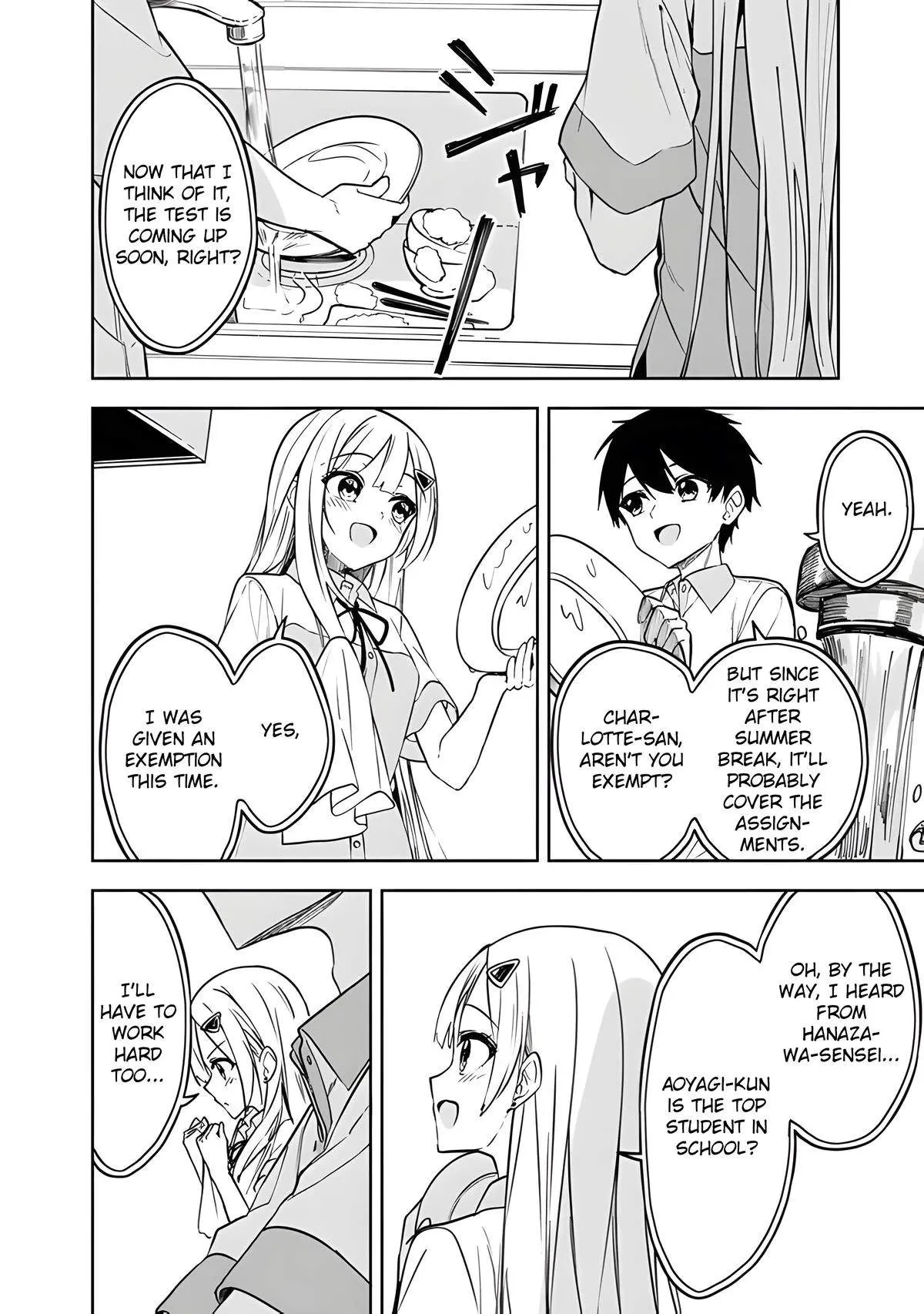 Maigo ni Natteita Youjo wo Tasuketara, Otonari ni Sumu Bishoujo Ryuugakusei ga Ie ni Asobi ni Kuru you ni Natta Ken ni Tsuite Chapter 11 page 13 - 