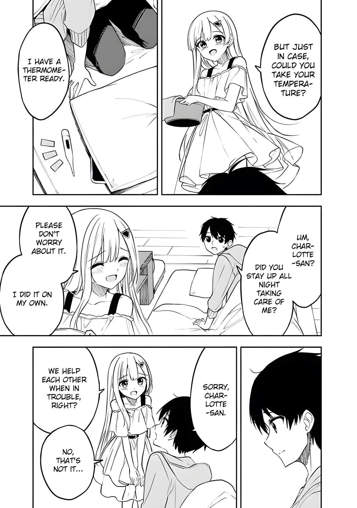 Maigo ni Natteita Youjo wo Tasuketara, Otonari ni Sumu Bishoujo Ryuugakusei ga Ie ni Asobi ni Kuru you ni Natta Ken ni Tsuite Chapter 11 page 4 - 