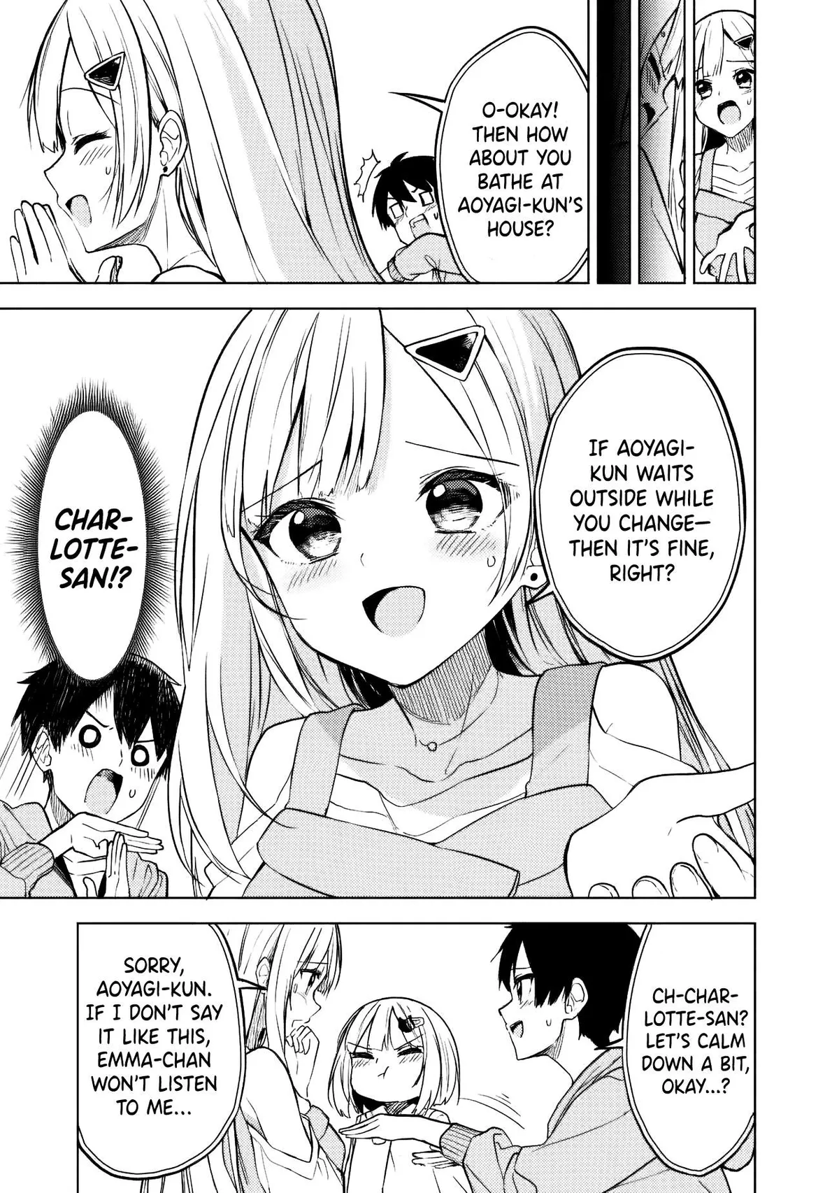 Maigo ni Natteita Youjo wo Tasuketara, Otonari ni Sumu Bishoujo Ryuugakusei ga Ie ni Asobi ni Kuru you ni Natta Ken ni Tsuite Chapter 12 page 17 - 