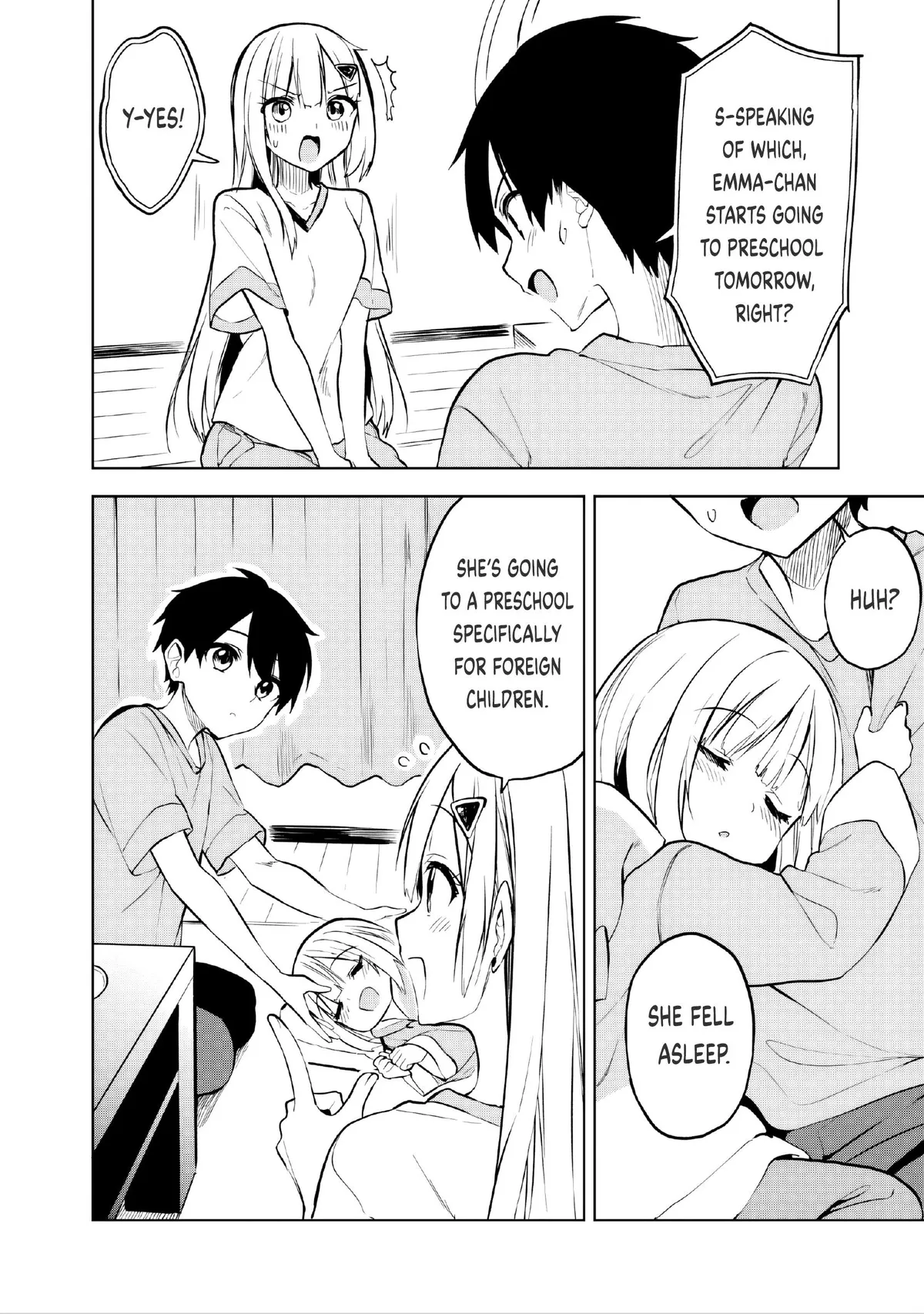 Maigo ni Natteita Youjo wo Tasuketara, Otonari ni Sumu Bishoujo Ryuugakusei ga Ie ni Asobi ni Kuru you ni Natta Ken ni Tsuite Chapter 15 page 4 - 