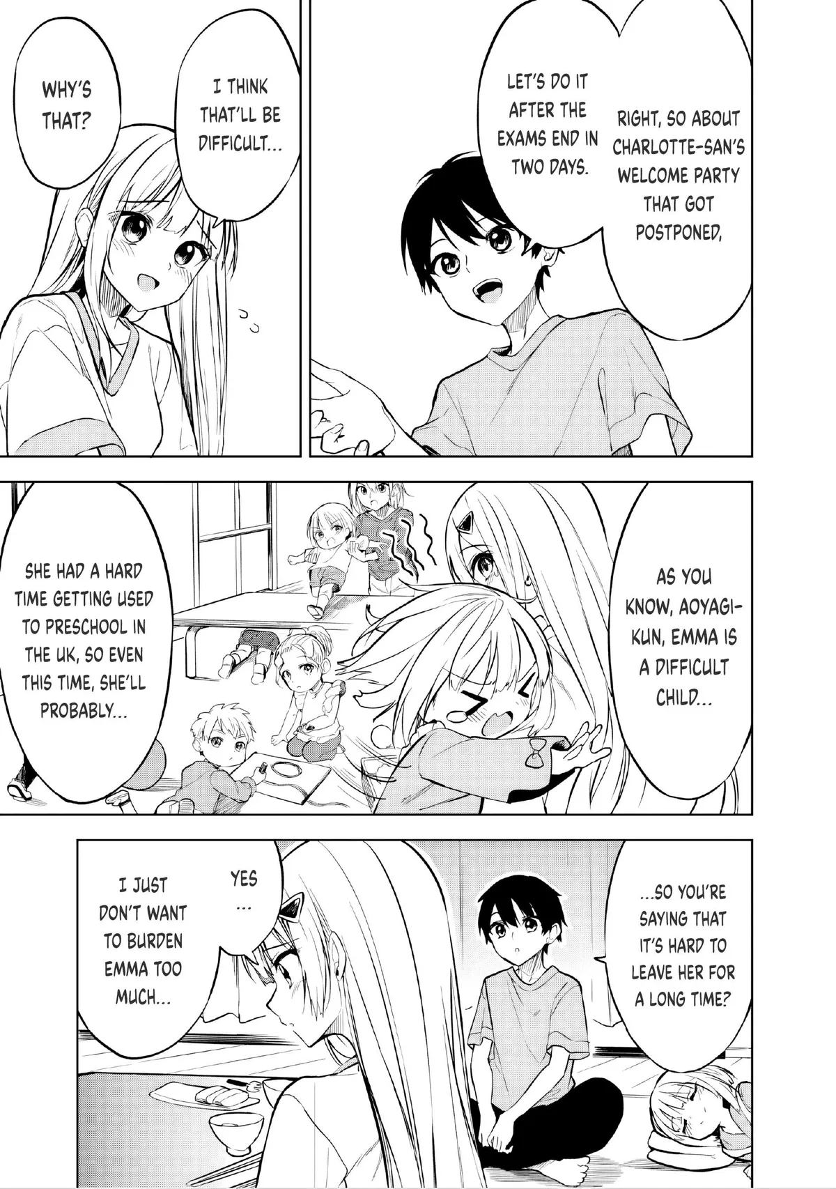 Maigo ni Natteita Youjo wo Tasuketara, Otonari ni Sumu Bishoujo Ryuugakusei ga Ie ni Asobi ni Kuru you ni Natta Ken ni Tsuite Chapter 15 page 5 - 