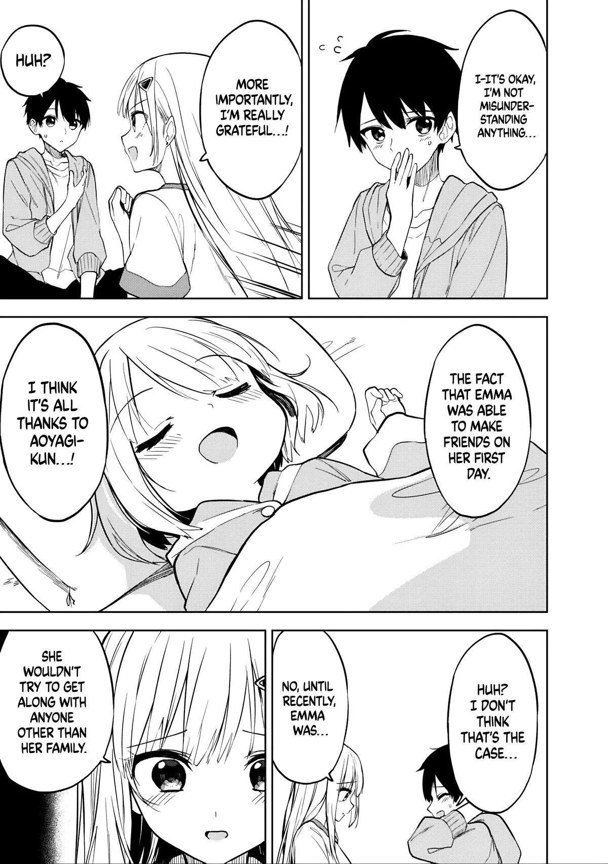 Maigo ni Natteita Youjo wo Tasuketara, Otonari ni Sumu Bishoujo Ryuugakusei ga Ie ni Asobi ni Kuru you ni Natta Ken ni Tsuite Chapter 17 page 11 - 