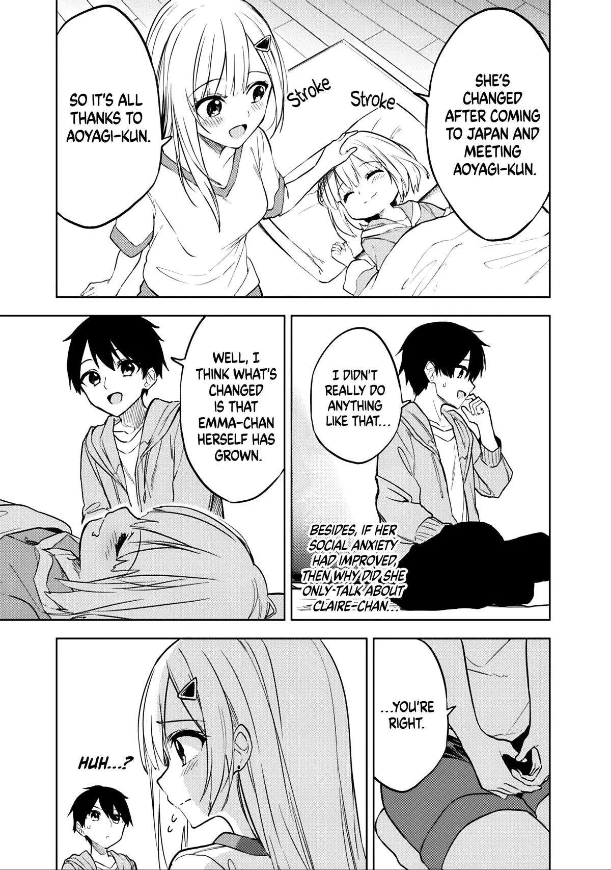Maigo ni Natteita Youjo wo Tasuketara, Otonari ni Sumu Bishoujo Ryuugakusei ga Ie ni Asobi ni Kuru you ni Natta Ken ni Tsuite Chapter 17 page 13 - 