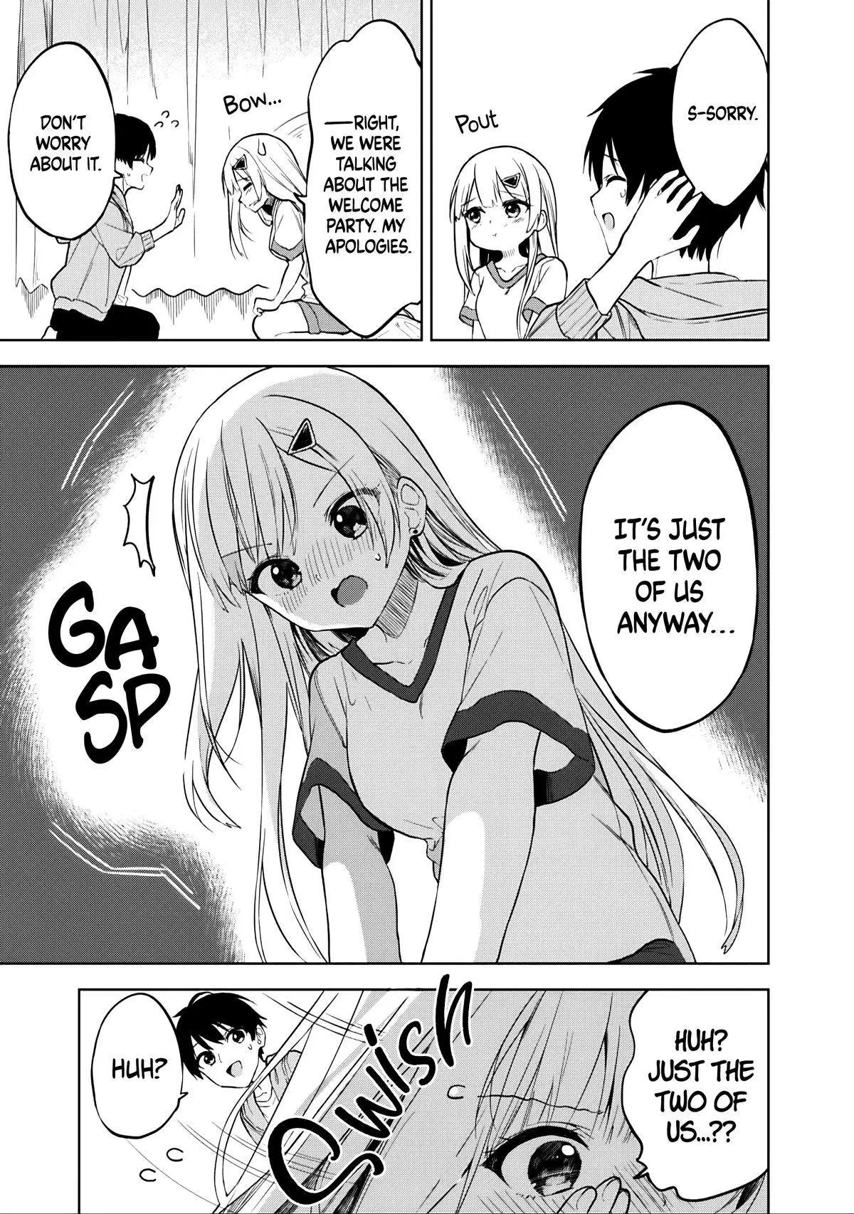 Maigo ni Natteita Youjo wo Tasuketara, Otonari ni Sumu Bishoujo Ryuugakusei ga Ie ni Asobi ni Kuru you ni Natta Ken ni Tsuite Chapter 17 page 17 - 