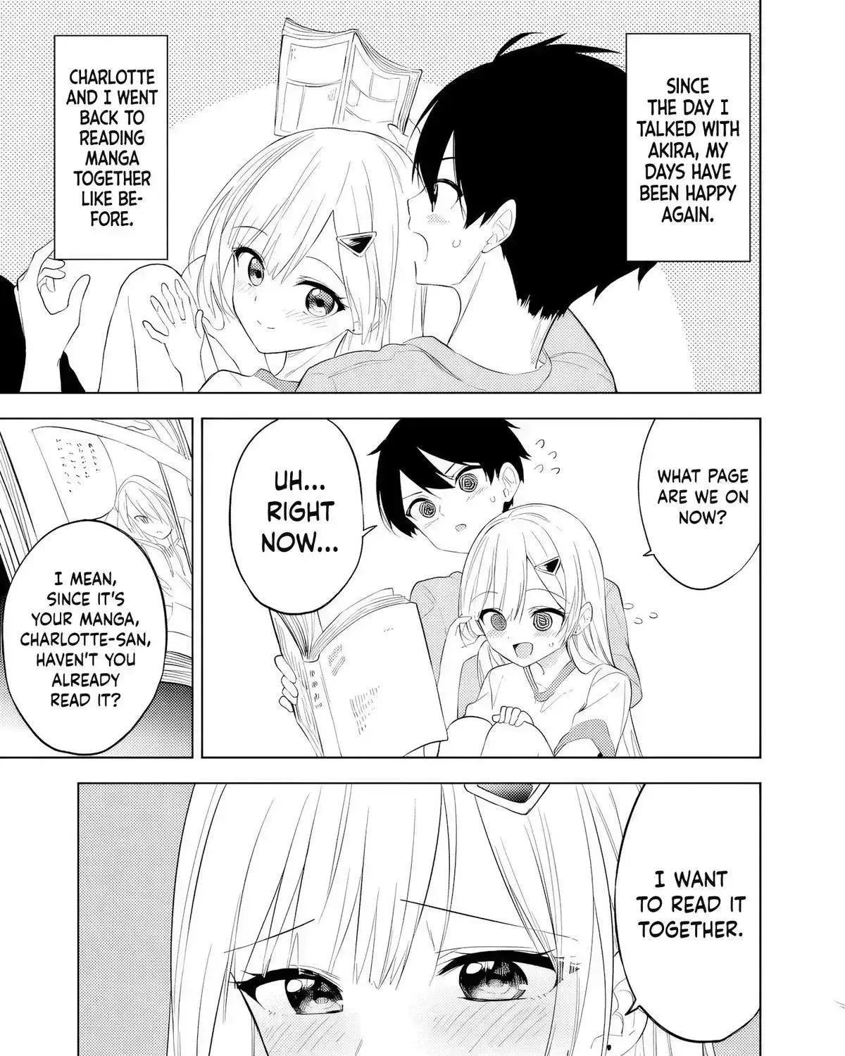 Maigo ni Natteita Youjo wo Tasuketara, Otonari ni Sumu Bishoujo Ryuugakusei ga Ie ni Asobi ni Kuru you ni Natta Ken ni Tsuite Chapter 27.4 page 35 - 