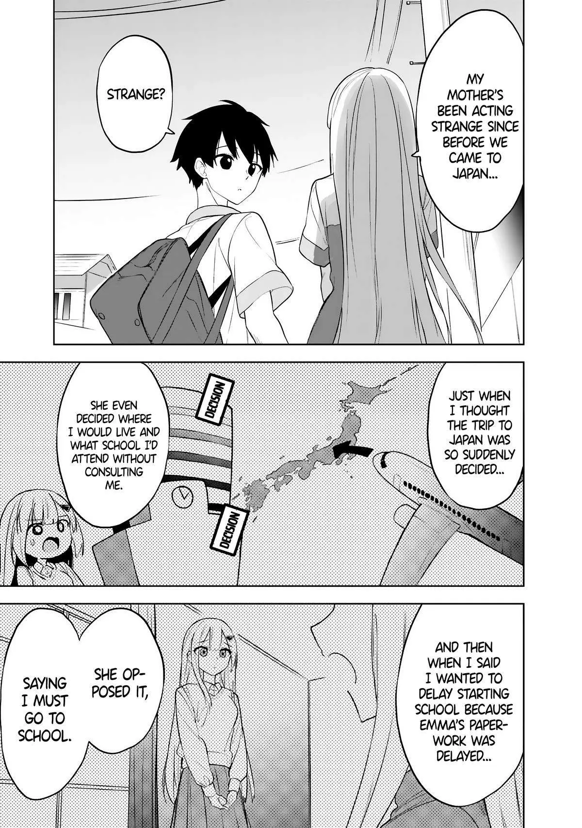 Maigo ni Natteita Youjo wo Tasuketara, Otonari ni Sumu Bishoujo Ryuugakusei ga Ie ni Asobi ni Kuru you ni Natta Ken ni Tsuite Chapter 28 page 17 - 