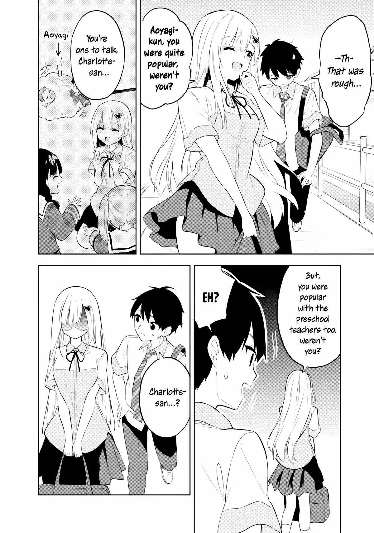 Maigo ni Natteita Youjo wo Tasuketara, Otonari ni Sumu Bishoujo Ryuugakusei ga Ie ni Asobi ni Kuru you ni Natta Ken ni Tsuite Chapter 31 page 24 - 