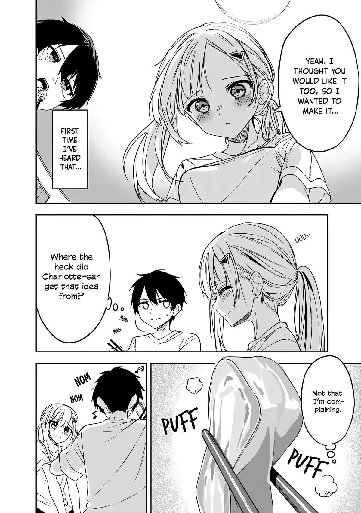 Maigo ni Natteita Youjo wo Tasuketara, Otonari ni Sumu Bishoujo Ryuugakusei ga Ie ni Asobi ni Kuru you ni Natta Ken ni Tsuite Chapter 4 page 11 - 