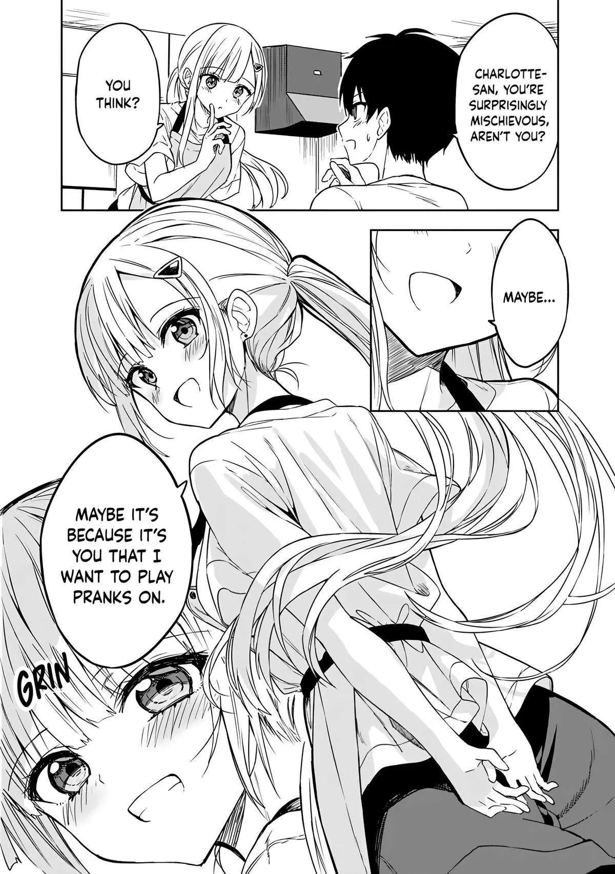 Maigo ni Natteita Youjo wo Tasuketara, Otonari ni Sumu Bishoujo Ryuugakusei ga Ie ni Asobi ni Kuru you ni Natta Ken ni Tsuite Chapter 4 page 7 - 