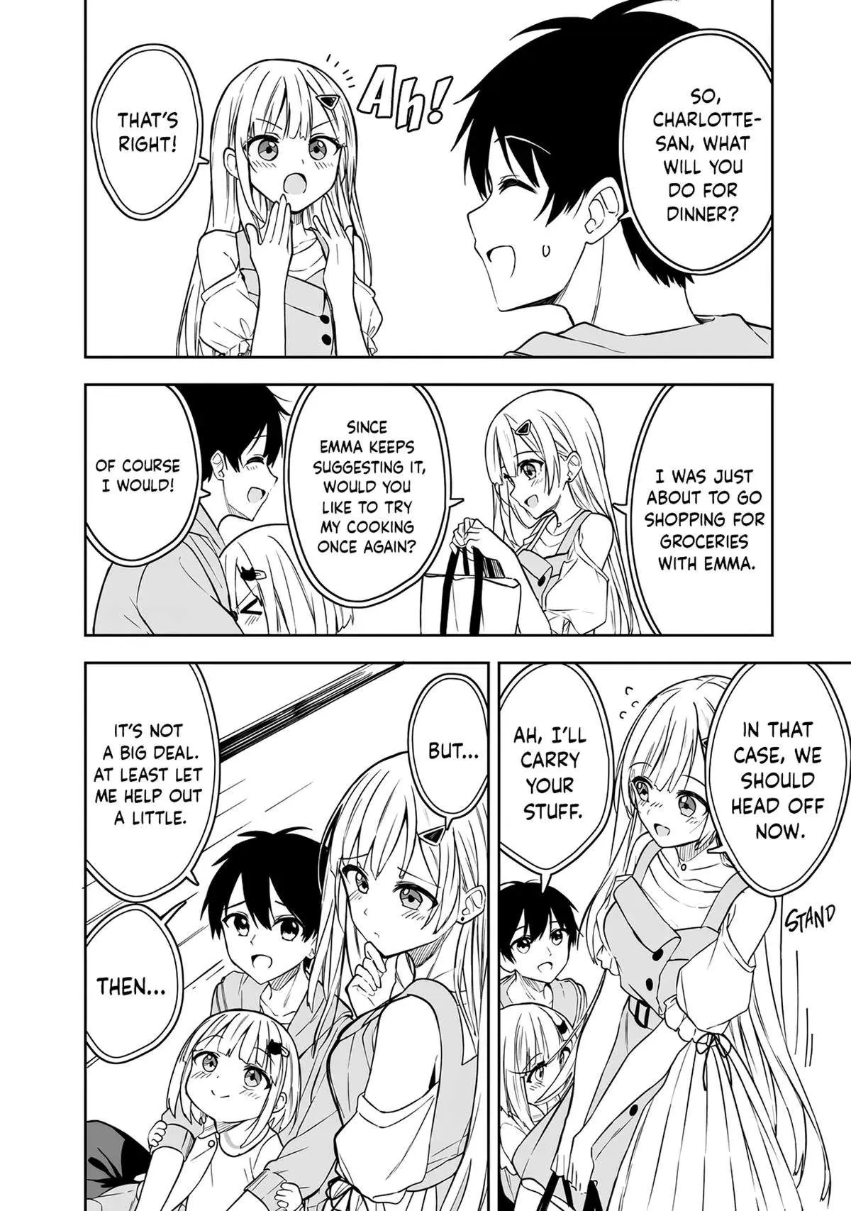 Maigo ni Natteita Youjo wo Tasuketara, Otonari ni Sumu Bishoujo Ryuugakusei ga Ie ni Asobi ni Kuru you ni Natta Ken ni Tsuite Chapter 7 page 11 - 