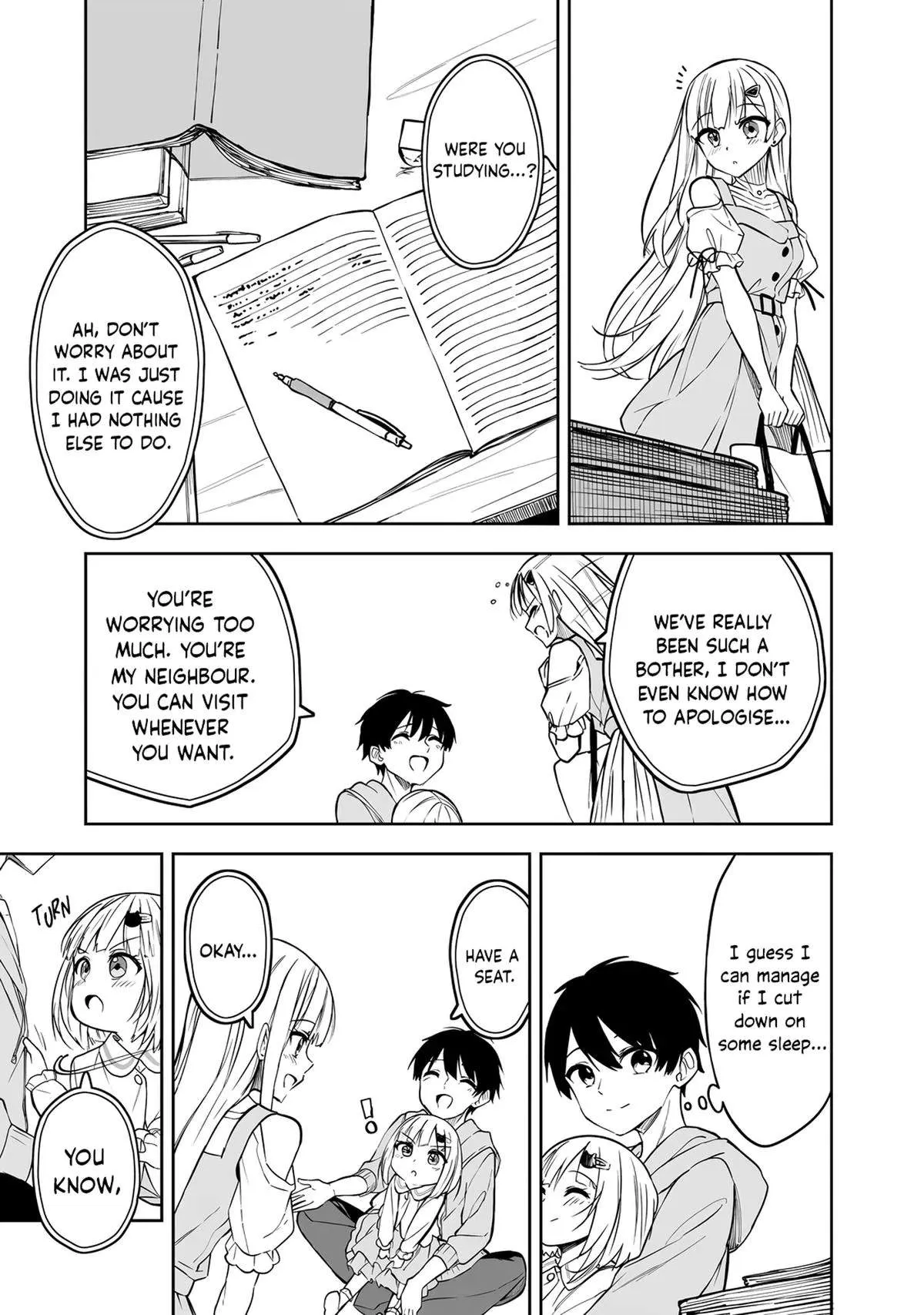 Maigo ni Natteita Youjo wo Tasuketara, Otonari ni Sumu Bishoujo Ryuugakusei ga Ie ni Asobi ni Kuru you ni Natta Ken ni Tsuite Chapter 7 page 4 - 