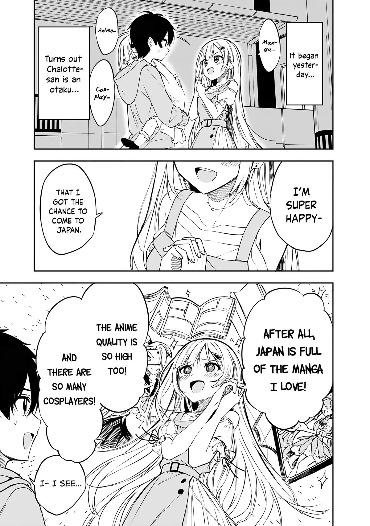 Maigo ni Natteita Youjo wo Tasuketara, Otonari ni Sumu Bishoujo Ryuugakusei ga Ie ni Asobi ni Kuru you ni Natta Ken ni Tsuite Chapter 9 page 4 - 