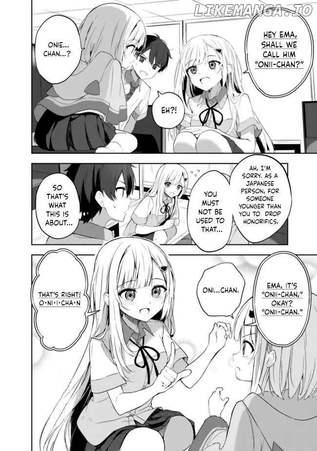 Maigo ni Natteita Youjo wo Tasuketara, Otonari ni Sumu Bishoujo Ryuugakusei ga Ie ni Asobi ni Kuru You ni Natta Ken Nitsuite Chapter 1 page 50 - 
