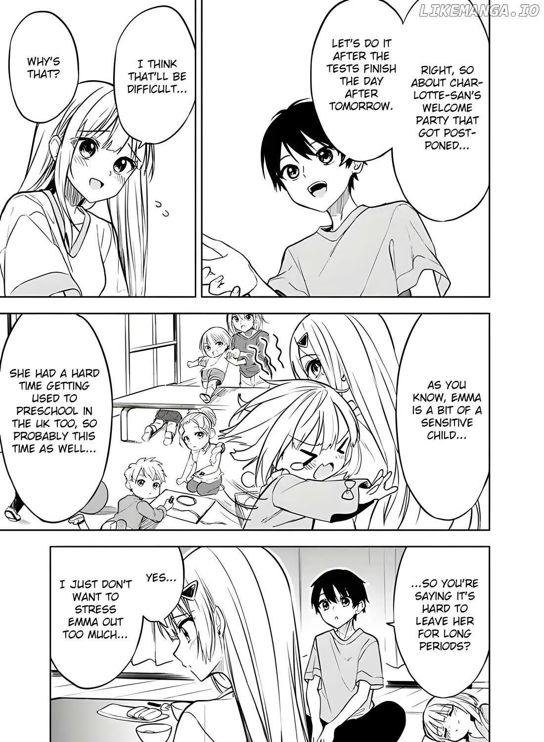 Maigo ni Natteita Youjo wo Tasuketara, Otonari ni Sumu Bishoujo Ryuugakusei ga Ie ni Asobi ni Kuru You ni Natta Ken Nitsuite Chapter 15 page 11 - 