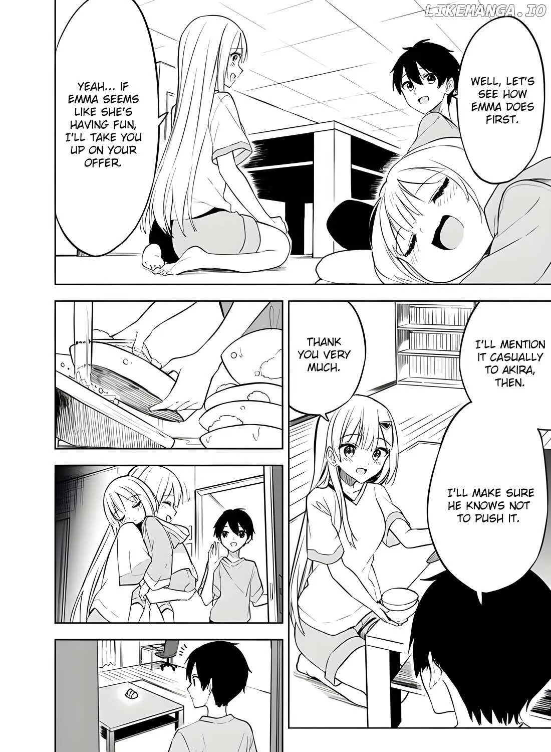 Maigo ni Natteita Youjo wo Tasuketara, Otonari ni Sumu Bishoujo Ryuugakusei ga Ie ni Asobi ni Kuru You ni Natta Ken Nitsuite Chapter 15 page 13 - 