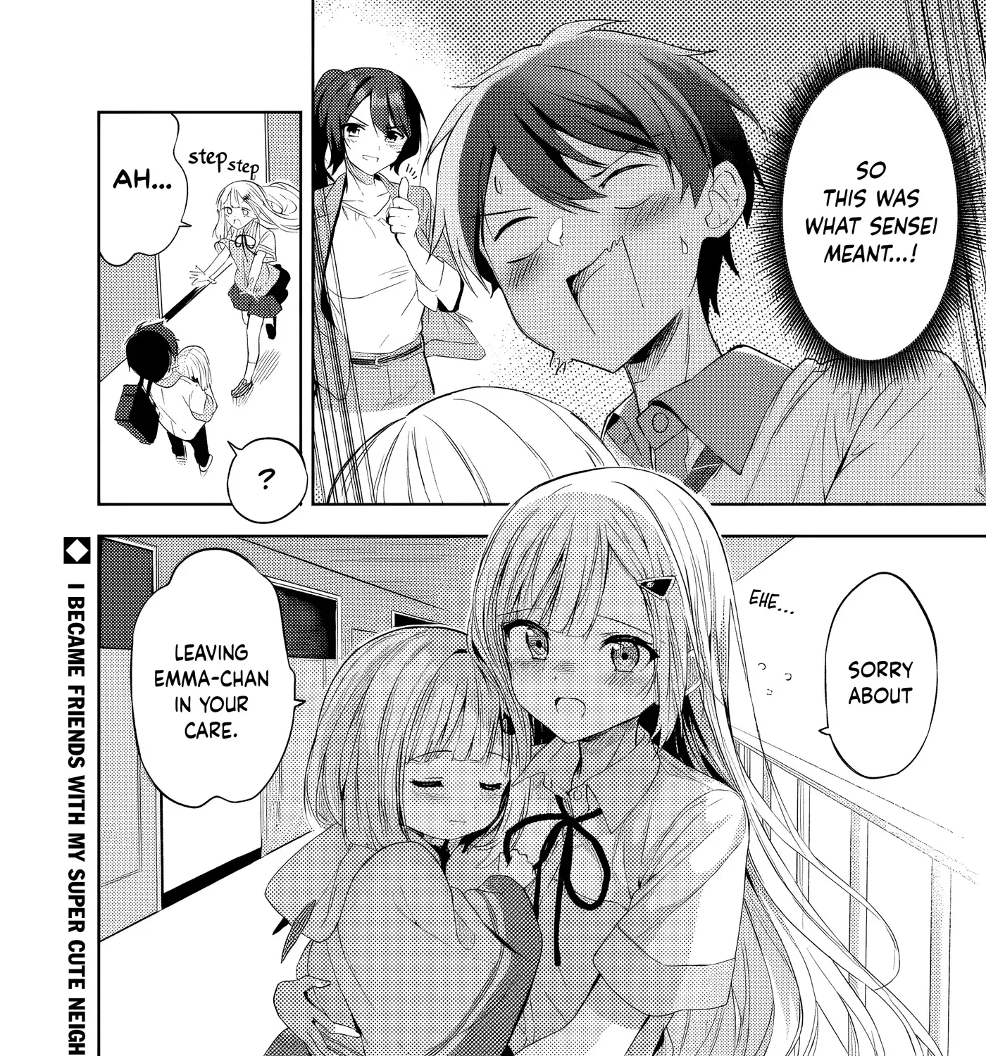 Maigo ni Natteita Youjo wo Tasuketara, Otonari ni Sumu Bishoujo Ryuugakusei ga Ie ni Asobi ni Kuru You ni Natta Ken Nitsuite Chapter 2 page 49 - 